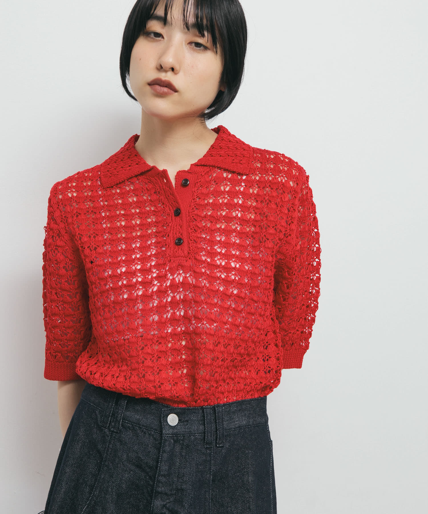 身長：160cm サイズ：one