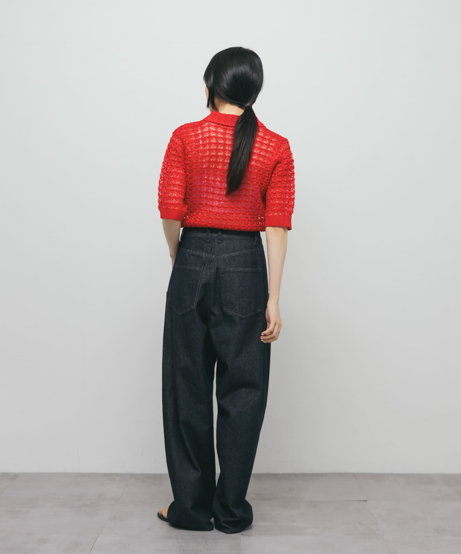 身長：160cm サイズ：one