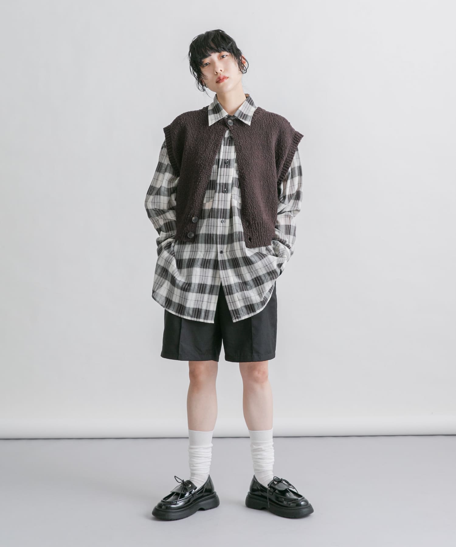 身長：160cm サイズ：one