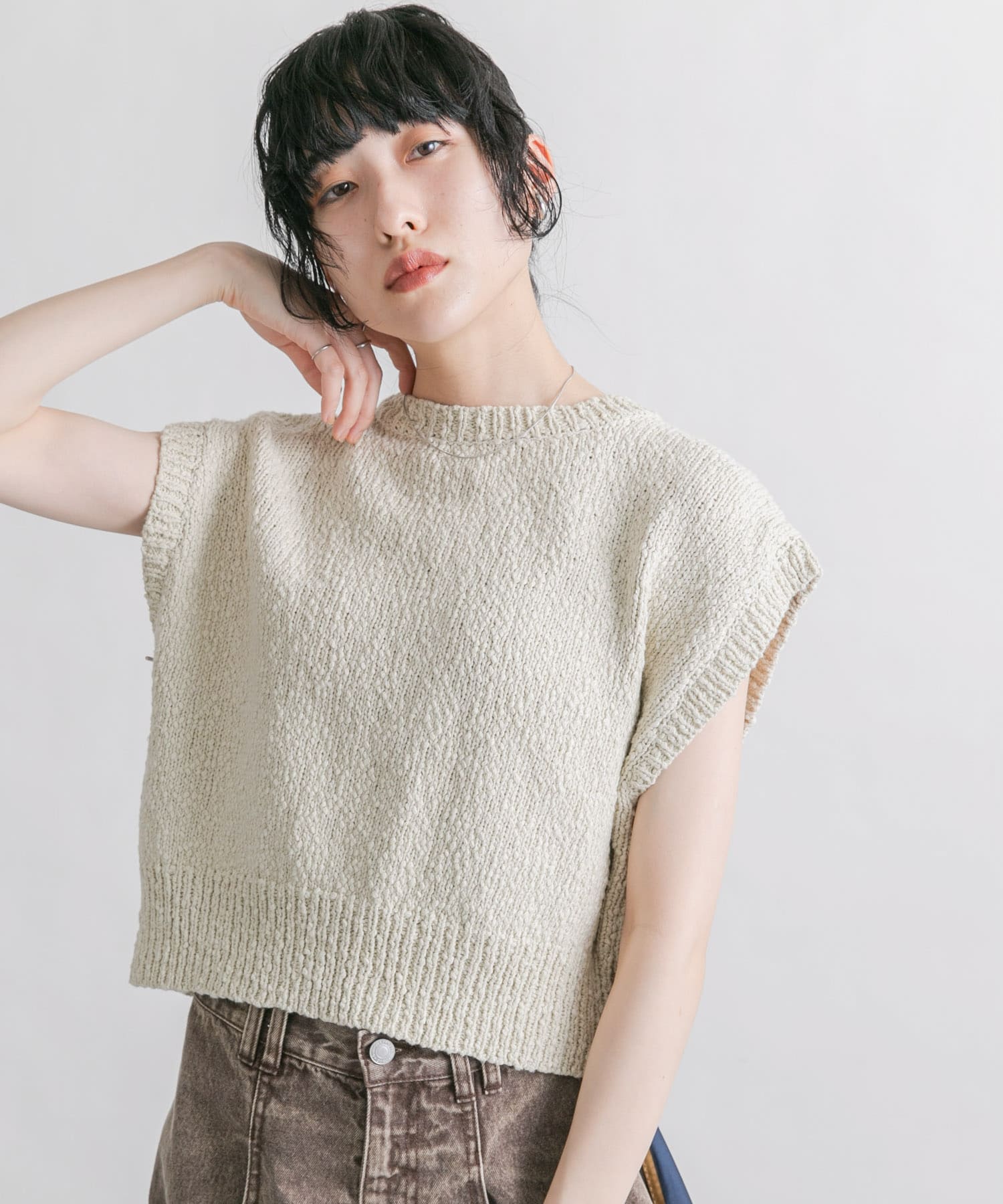 身長：160cm サイズ：one