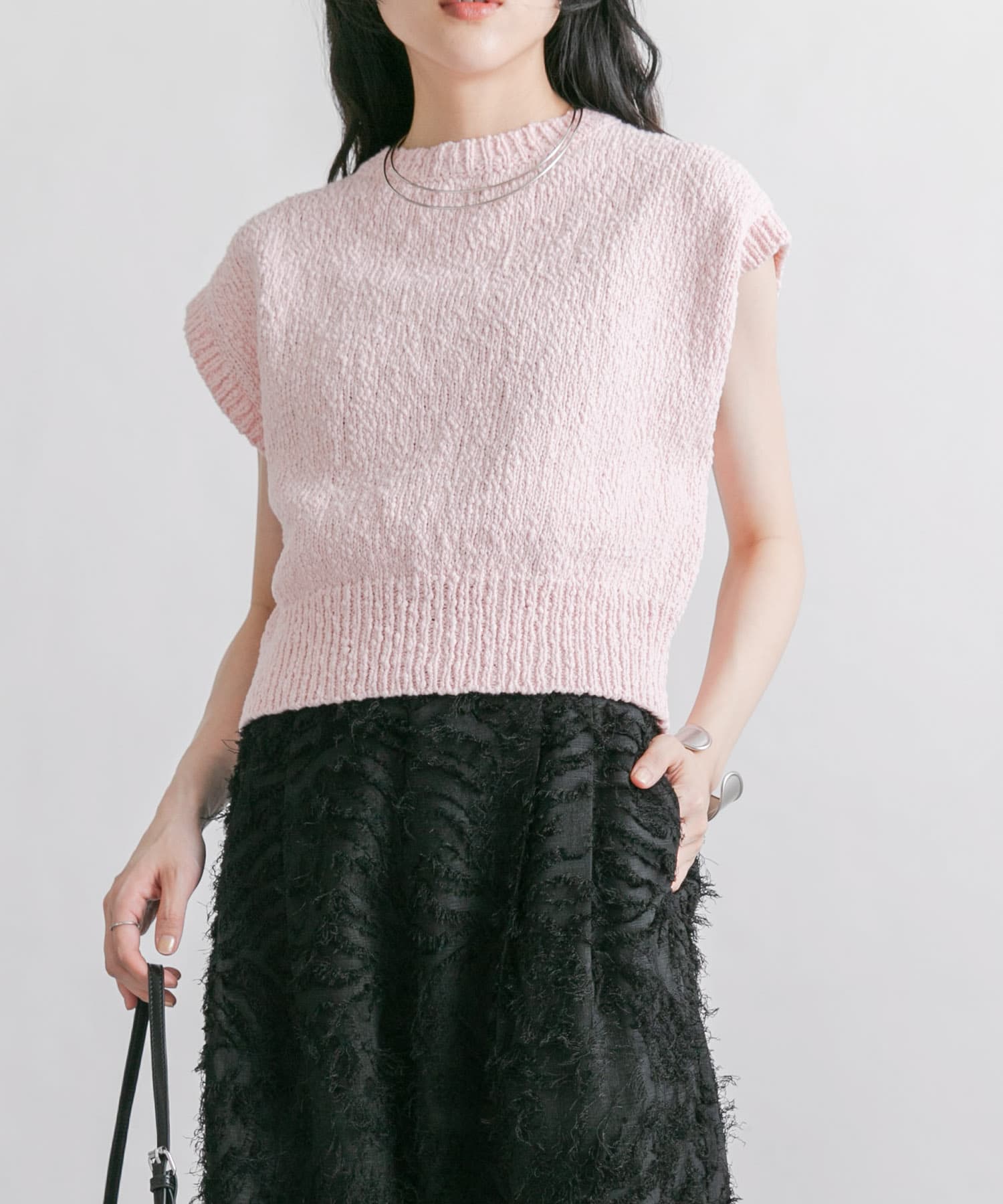 身長：160cm サイズ：one