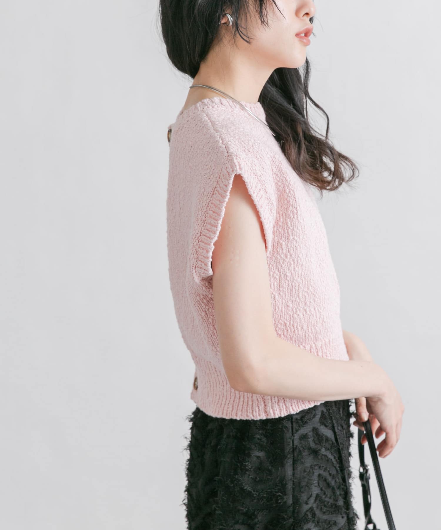 身長：160cm サイズ：one