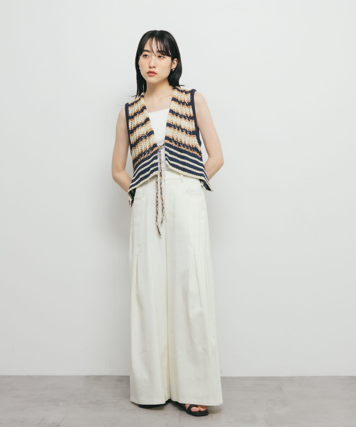 身長：160cm サイズ：one