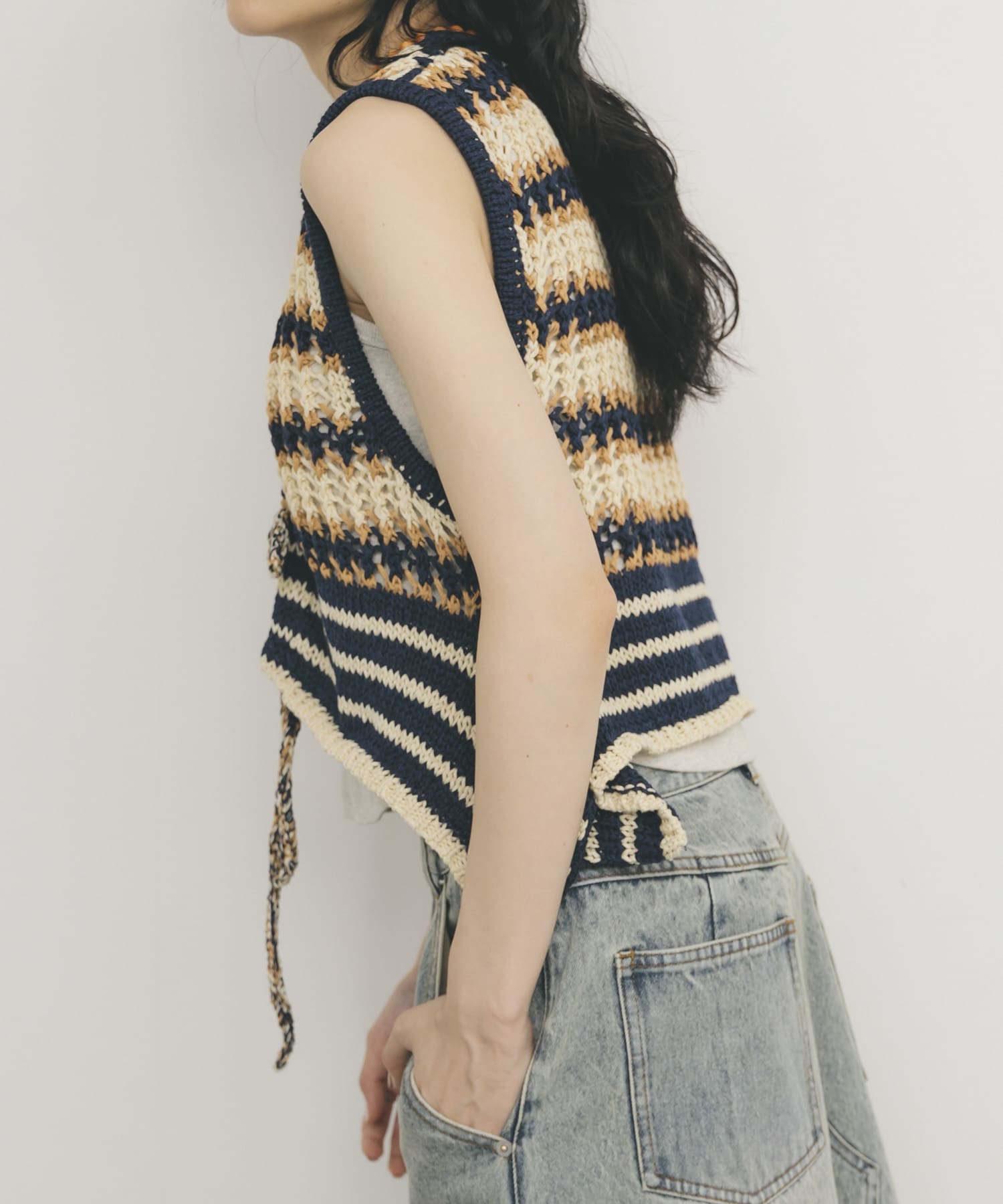 身長：160cm サイズ：one