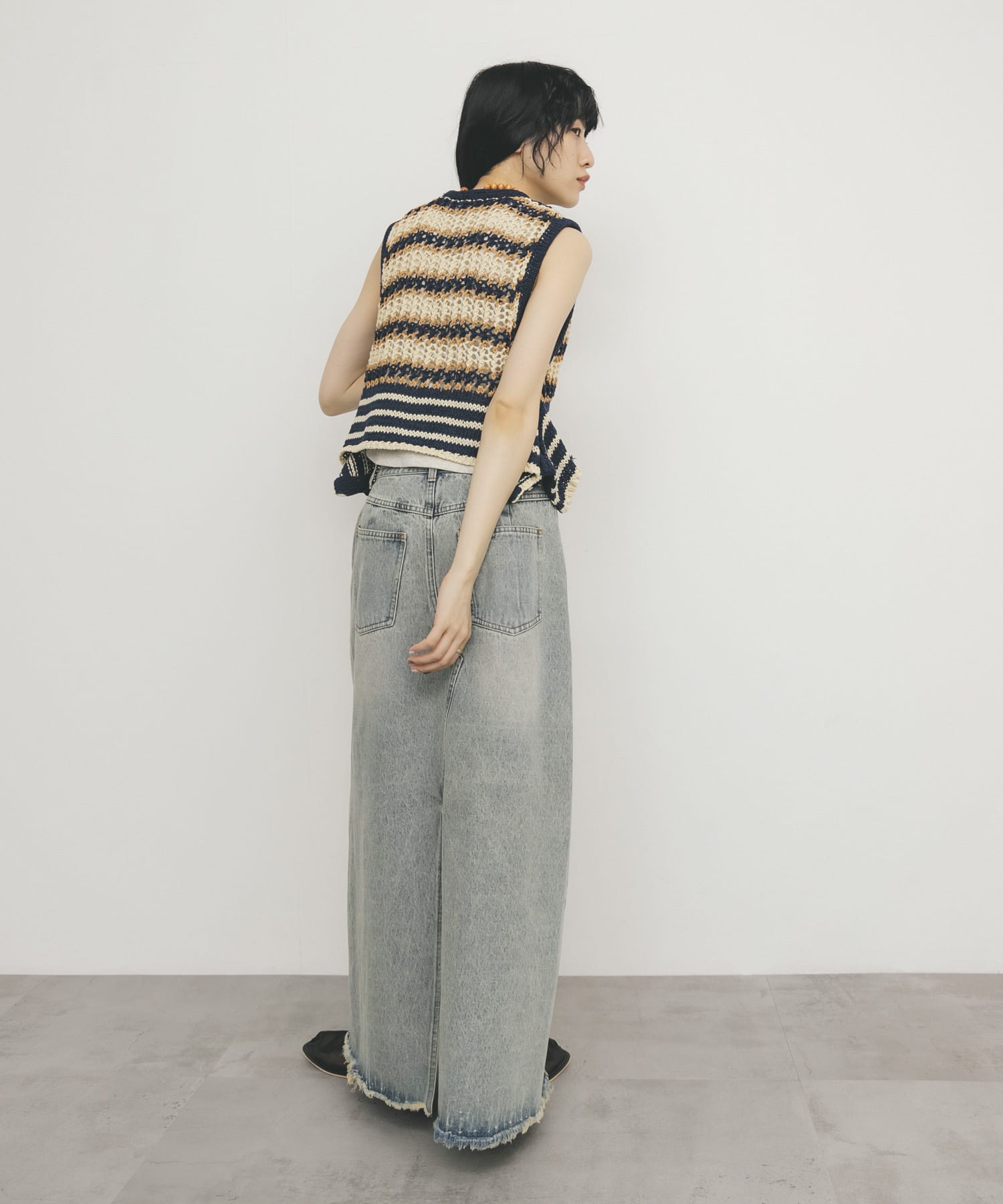 身長：160cm サイズ：one