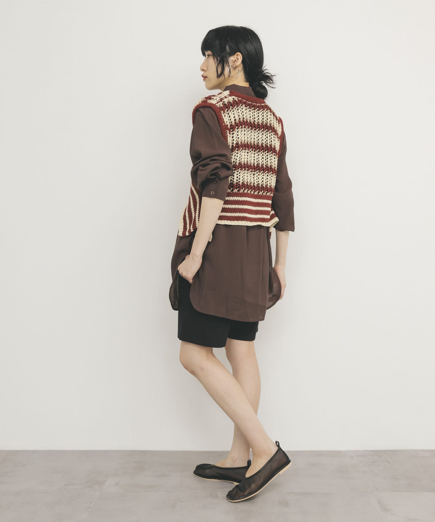 身長：160cm サイズ：one