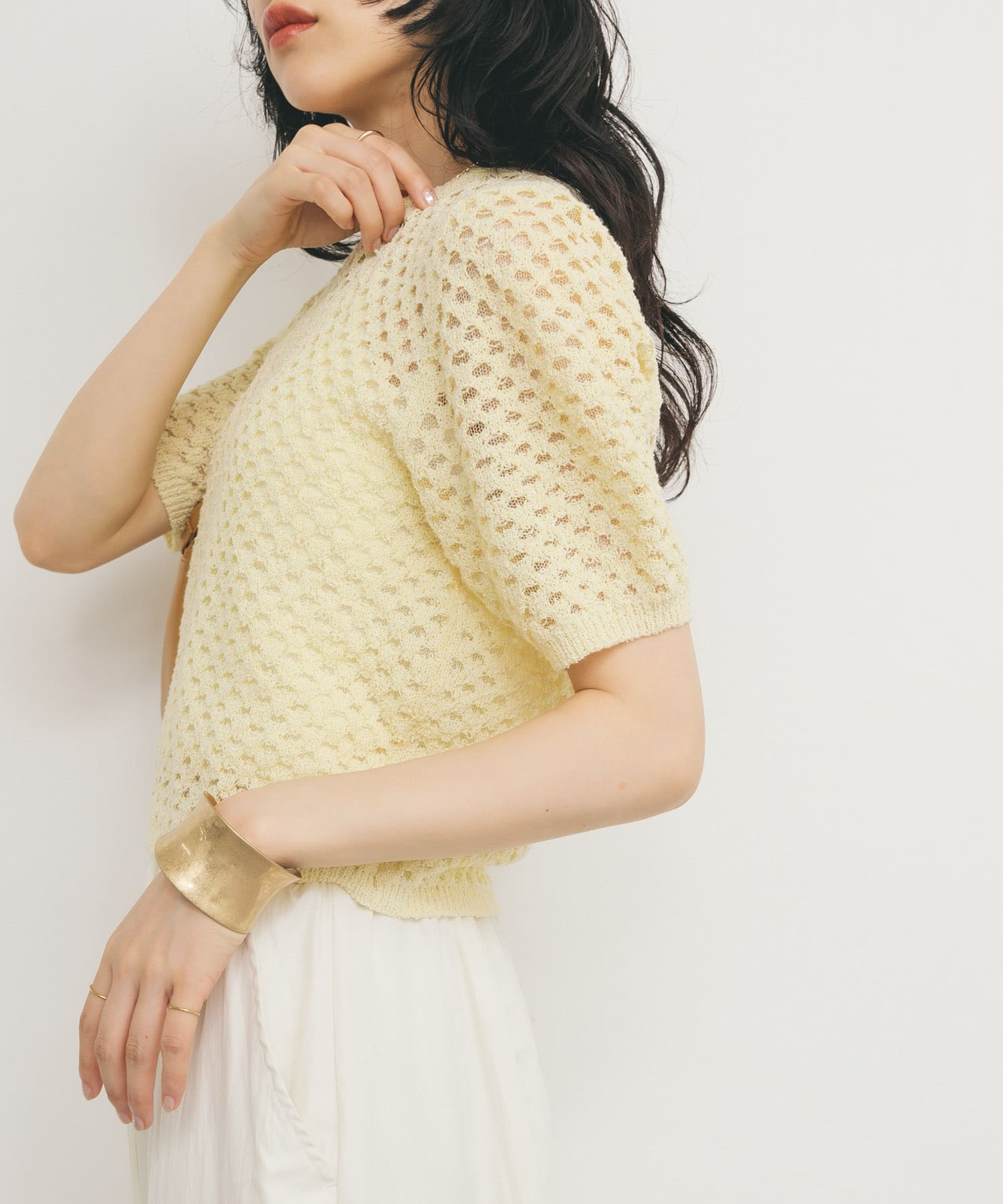 身長：160cm サイズ：one