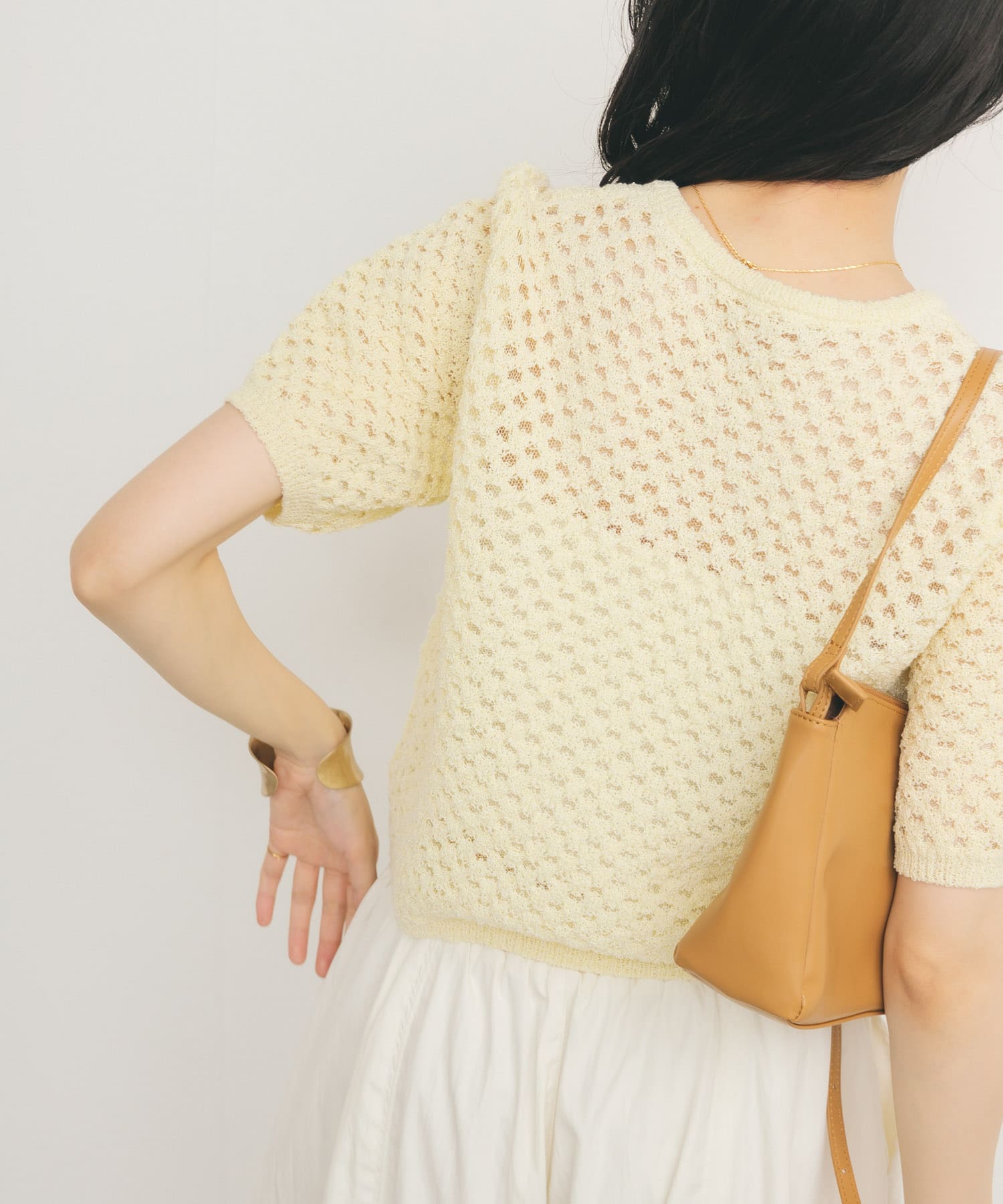 身長：160cm サイズ：one