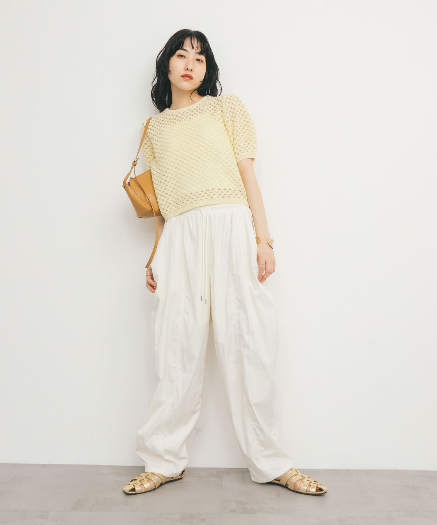 身長：160cm サイズ：one