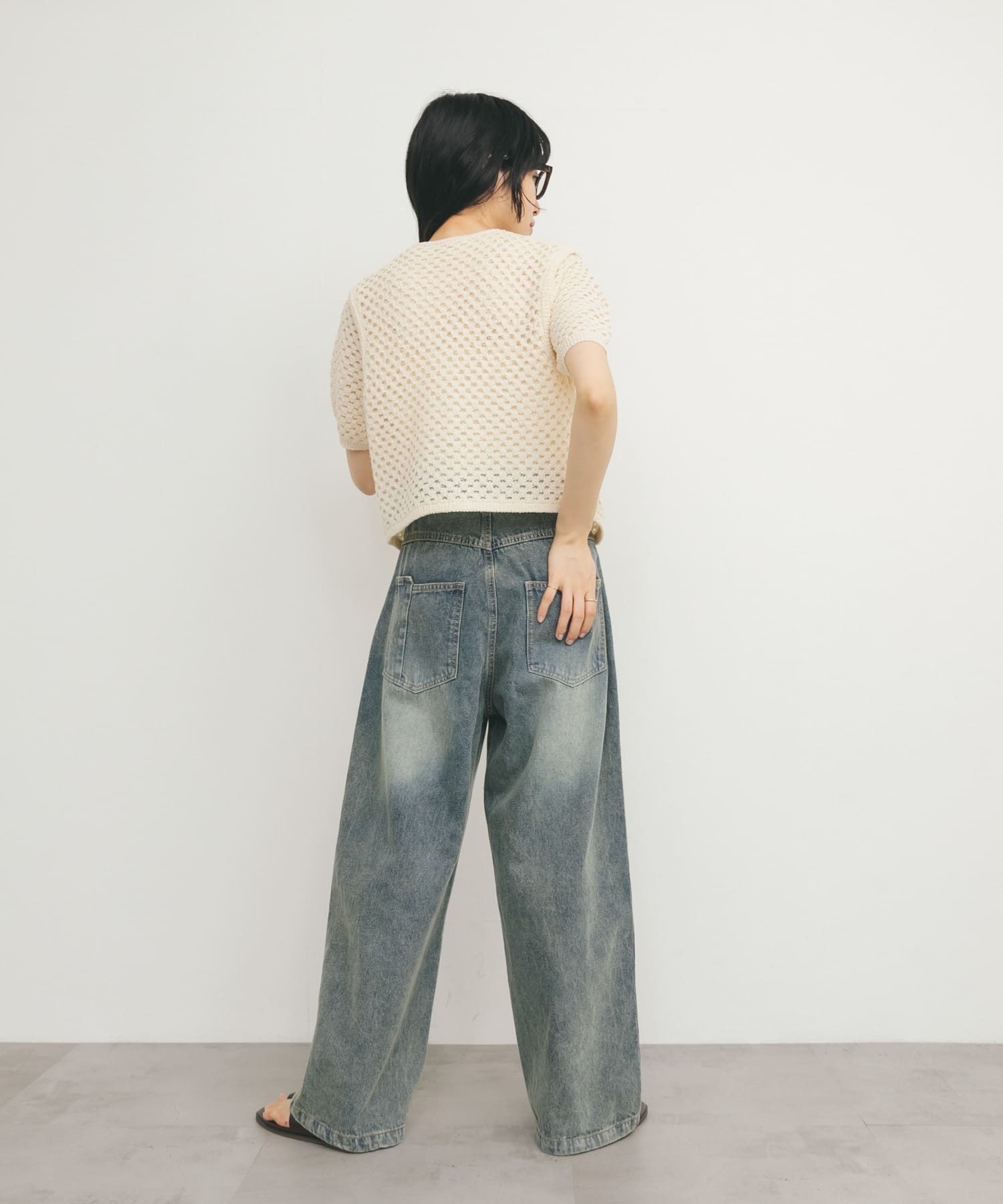 身長：160cm サイズ：one