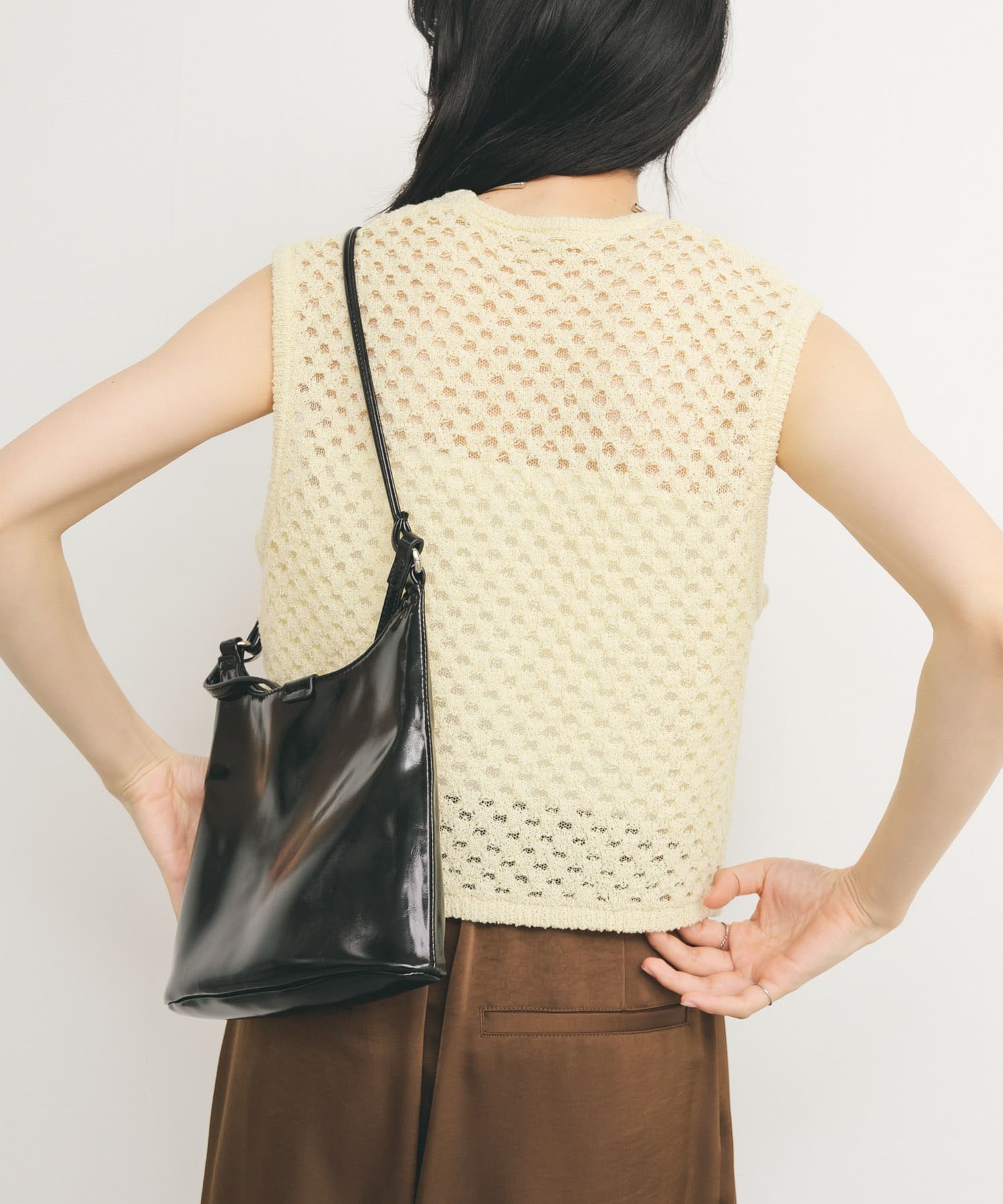 身長：160cm サイズ：one