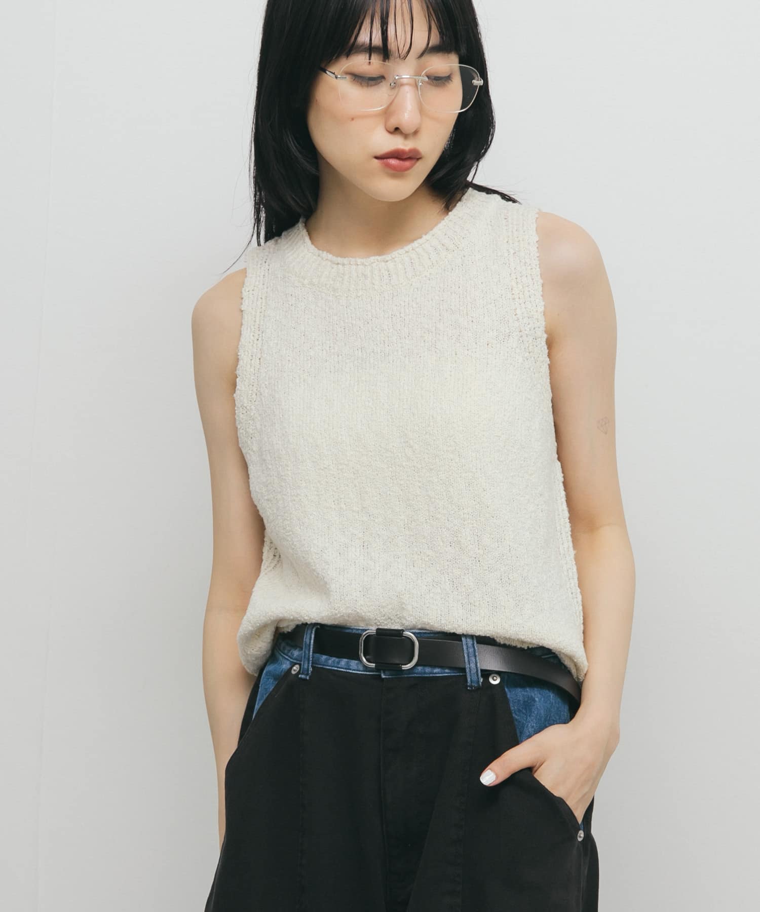 身長：160cm サイズ：one