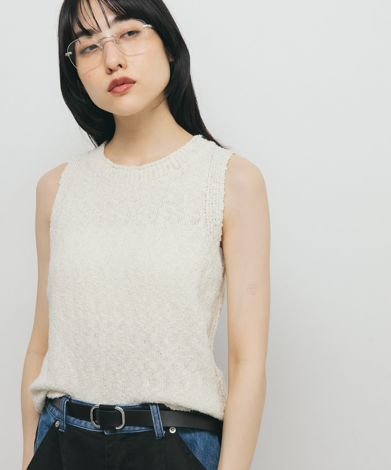 身長：160cm サイズ：one