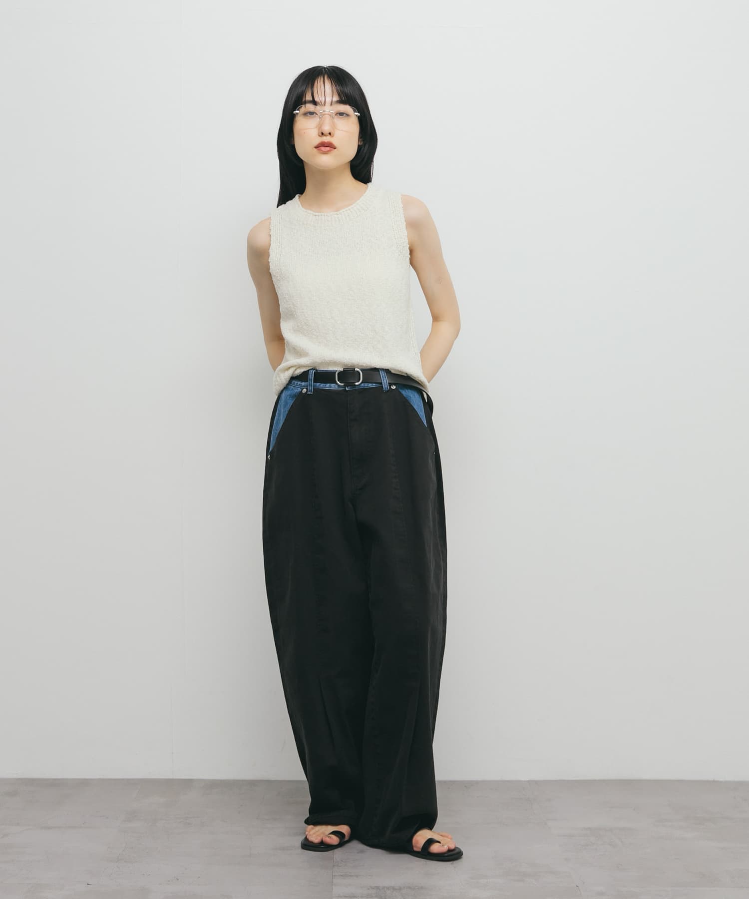 身長：160cm サイズ：one