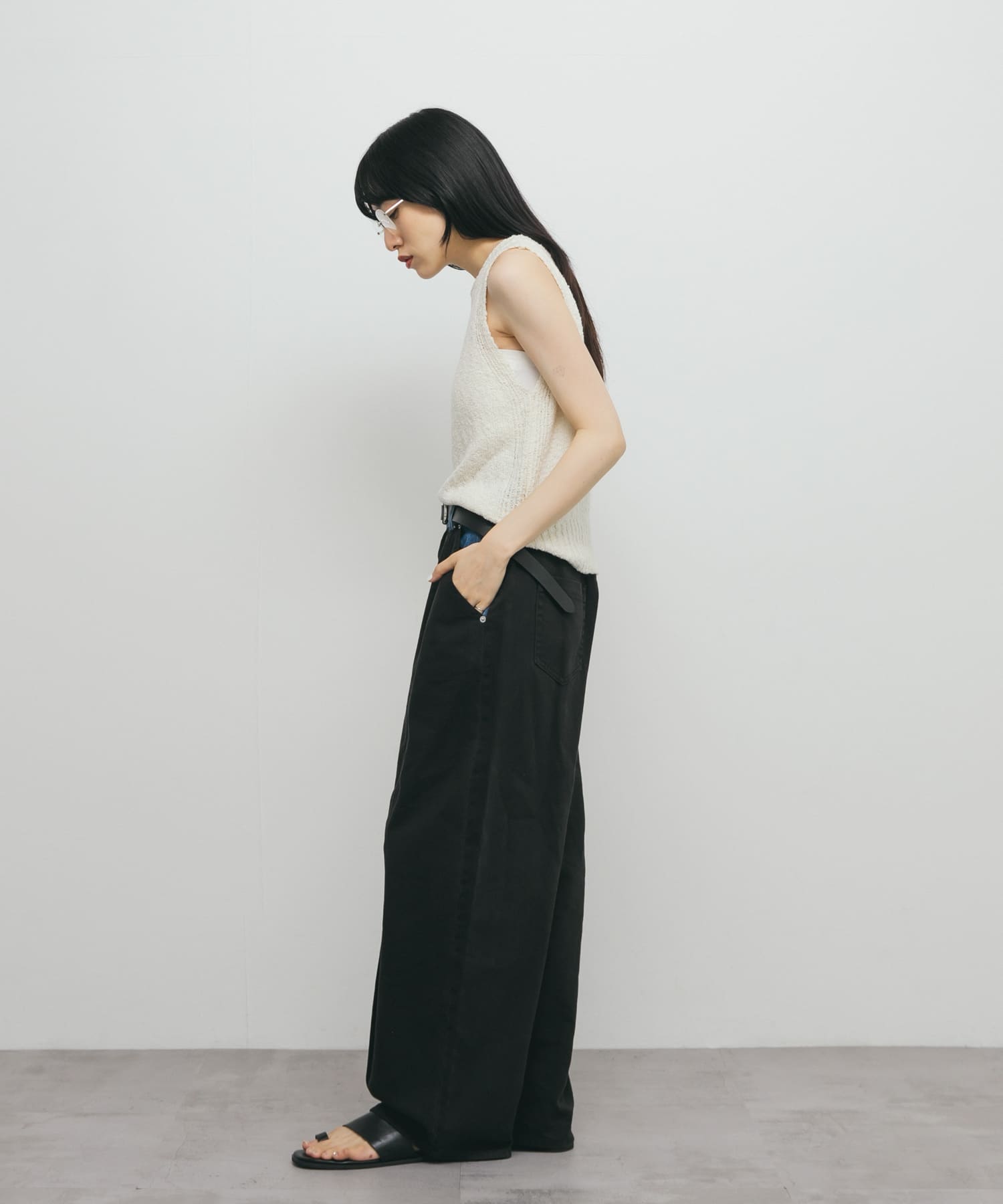 身長：160cm サイズ：one