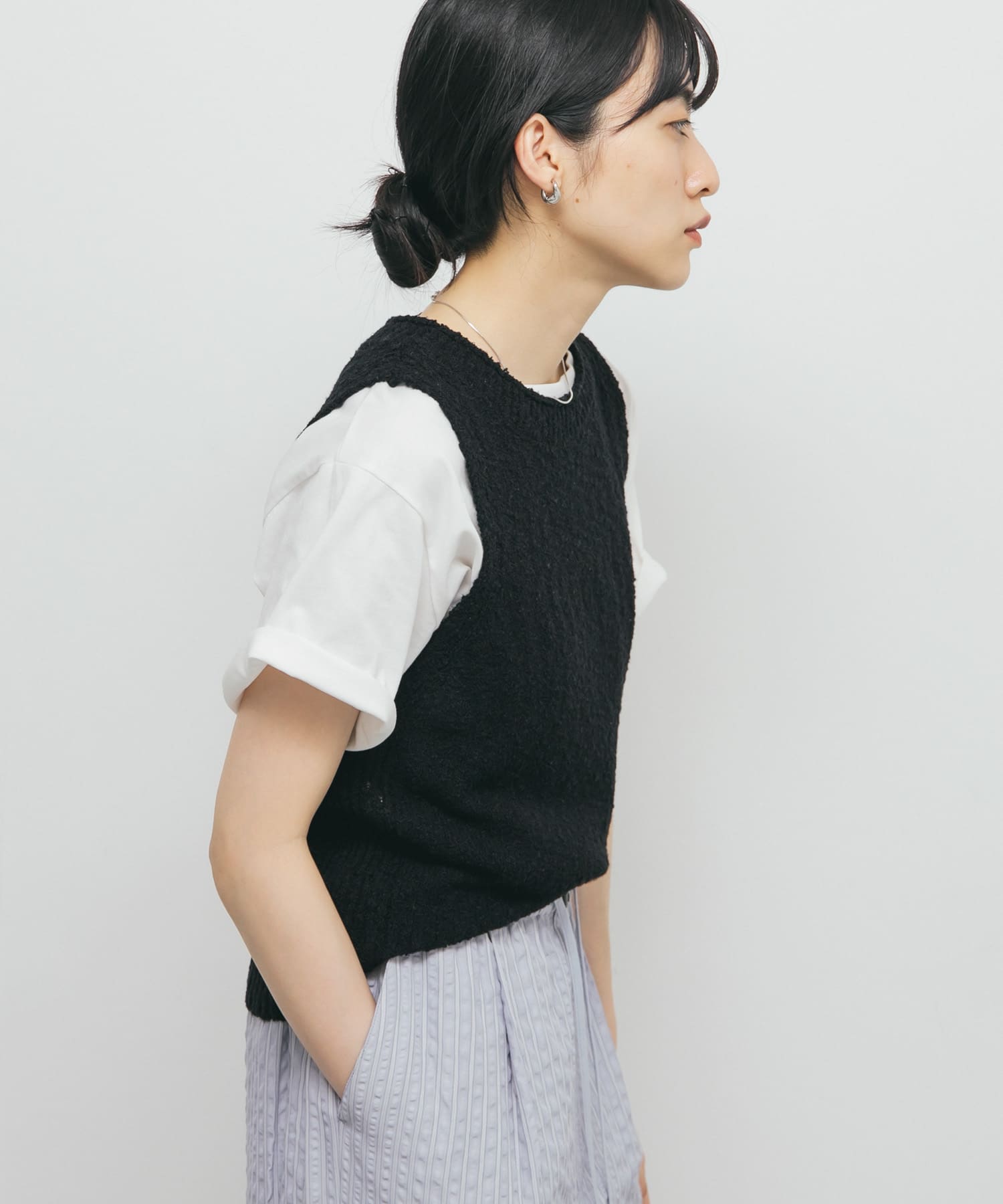 身長：160cm サイズ：one
