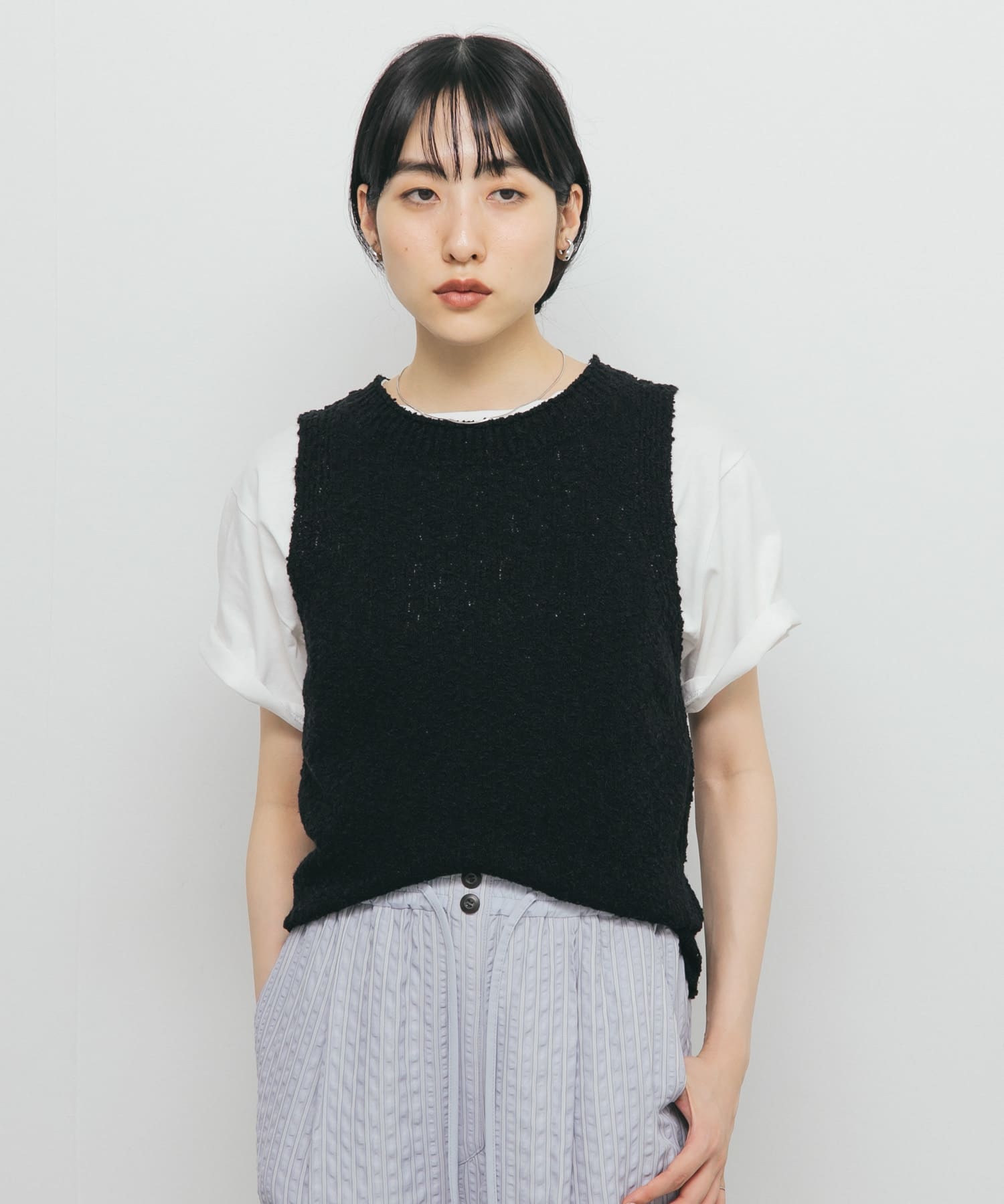 身長：160cm サイズ：one