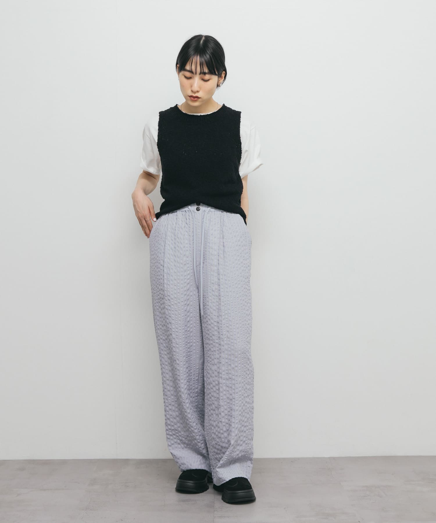 身長：160cm サイズ：one