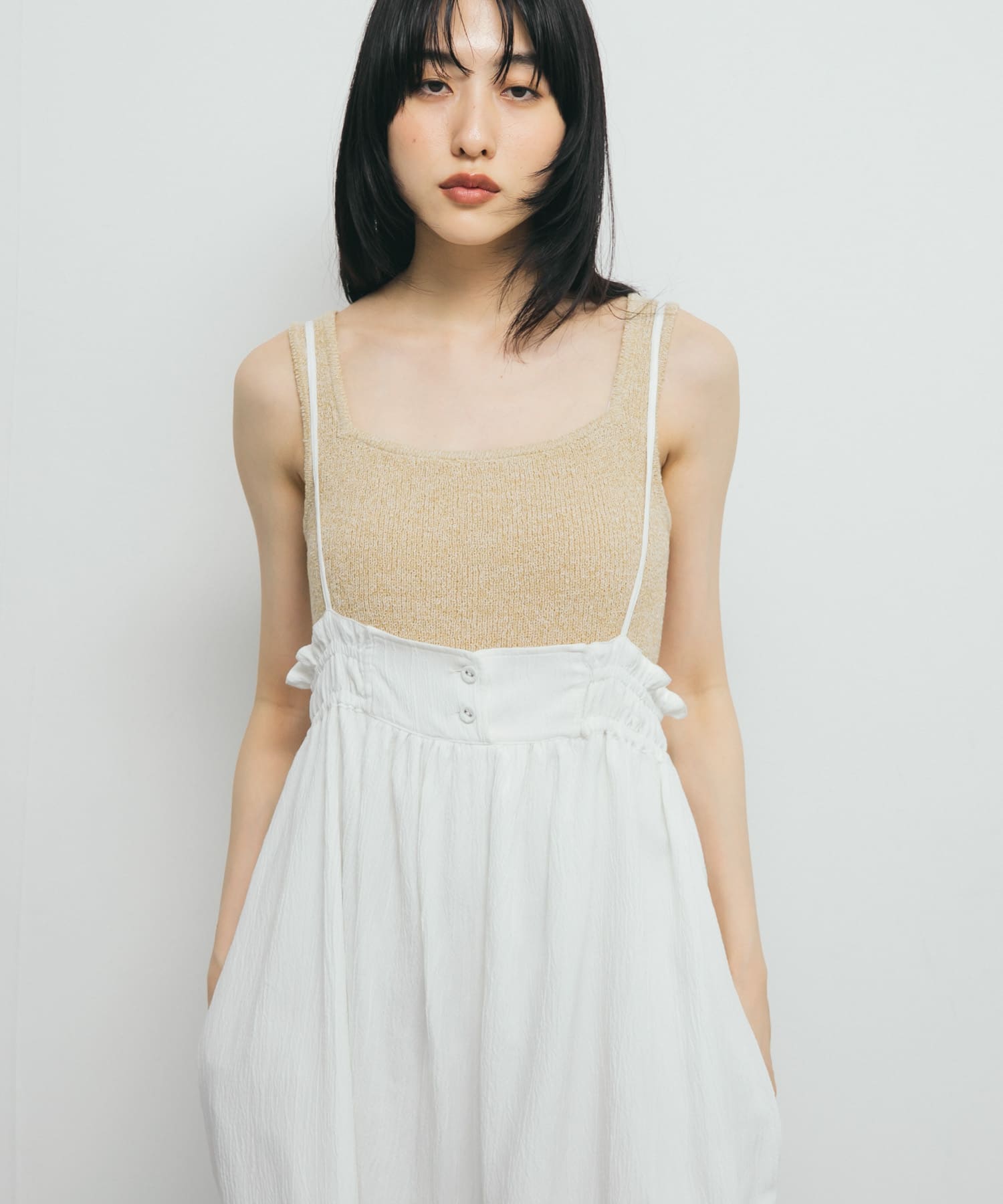 身長：160cm サイズ：one