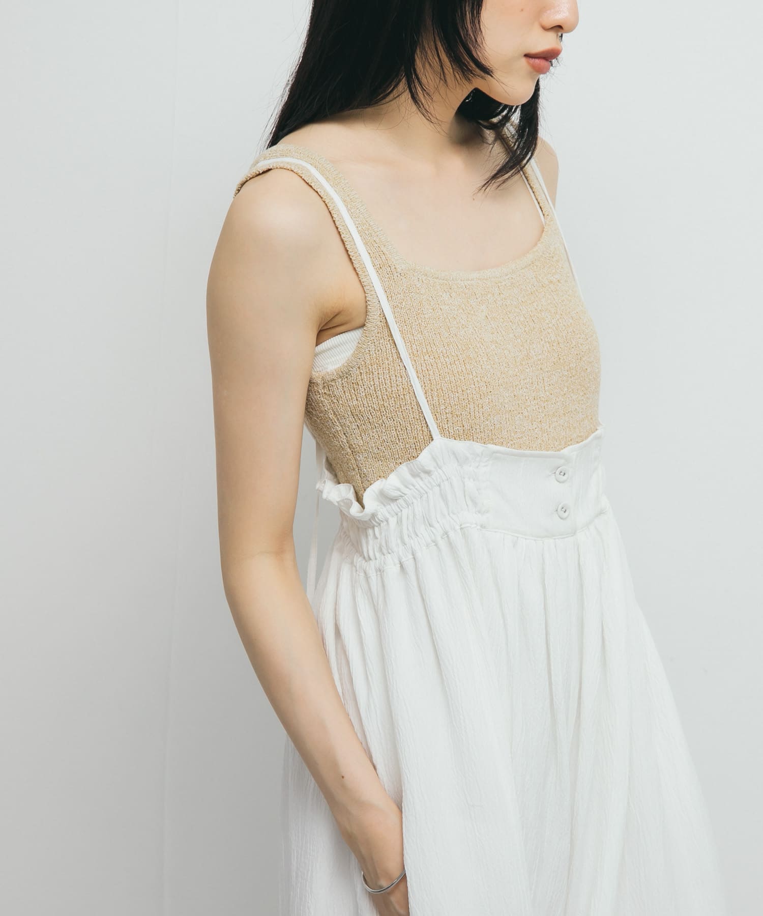 身長：160cm サイズ：one