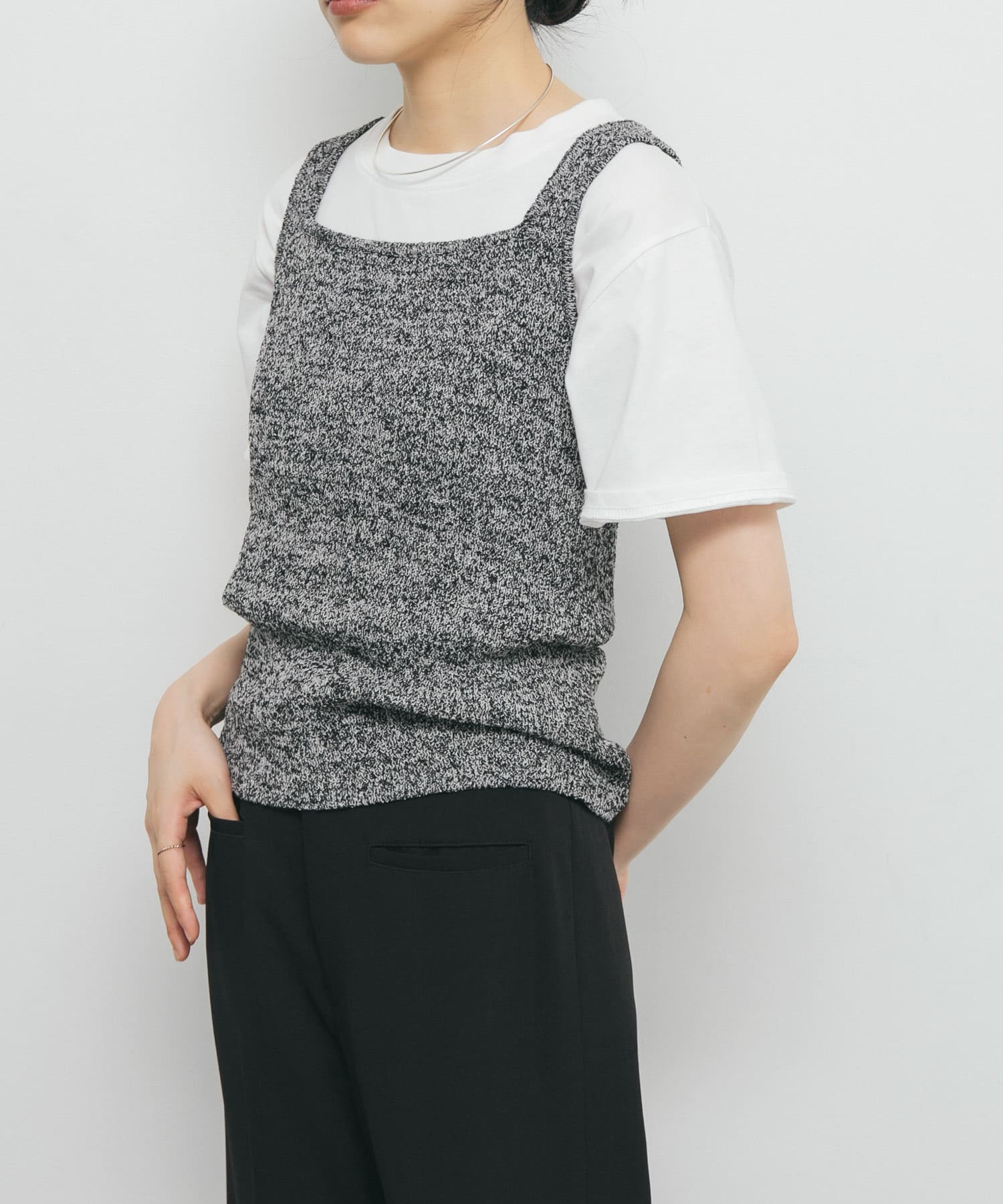 身長：160cm サイズ：one