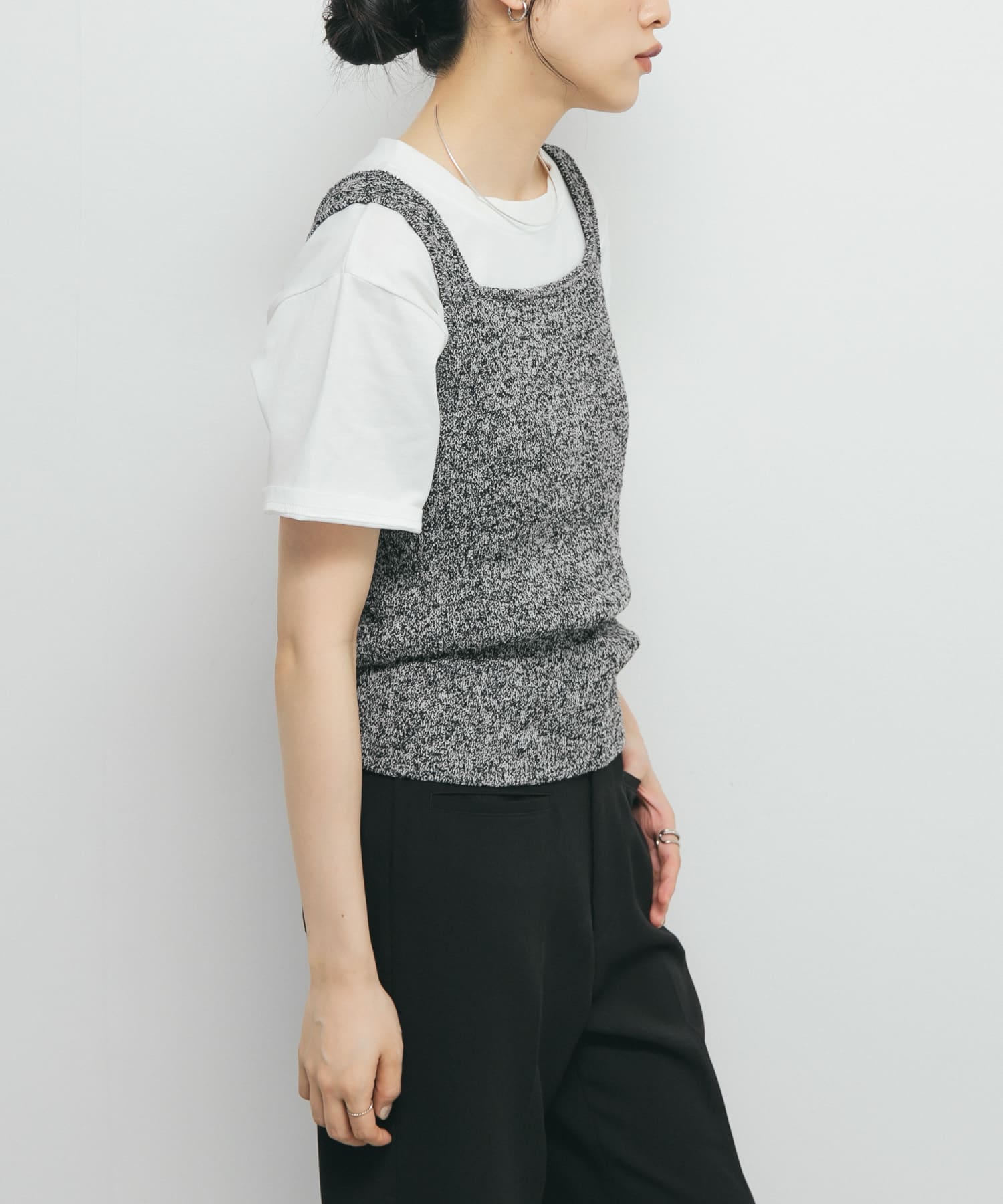 身長：160cm サイズ：one