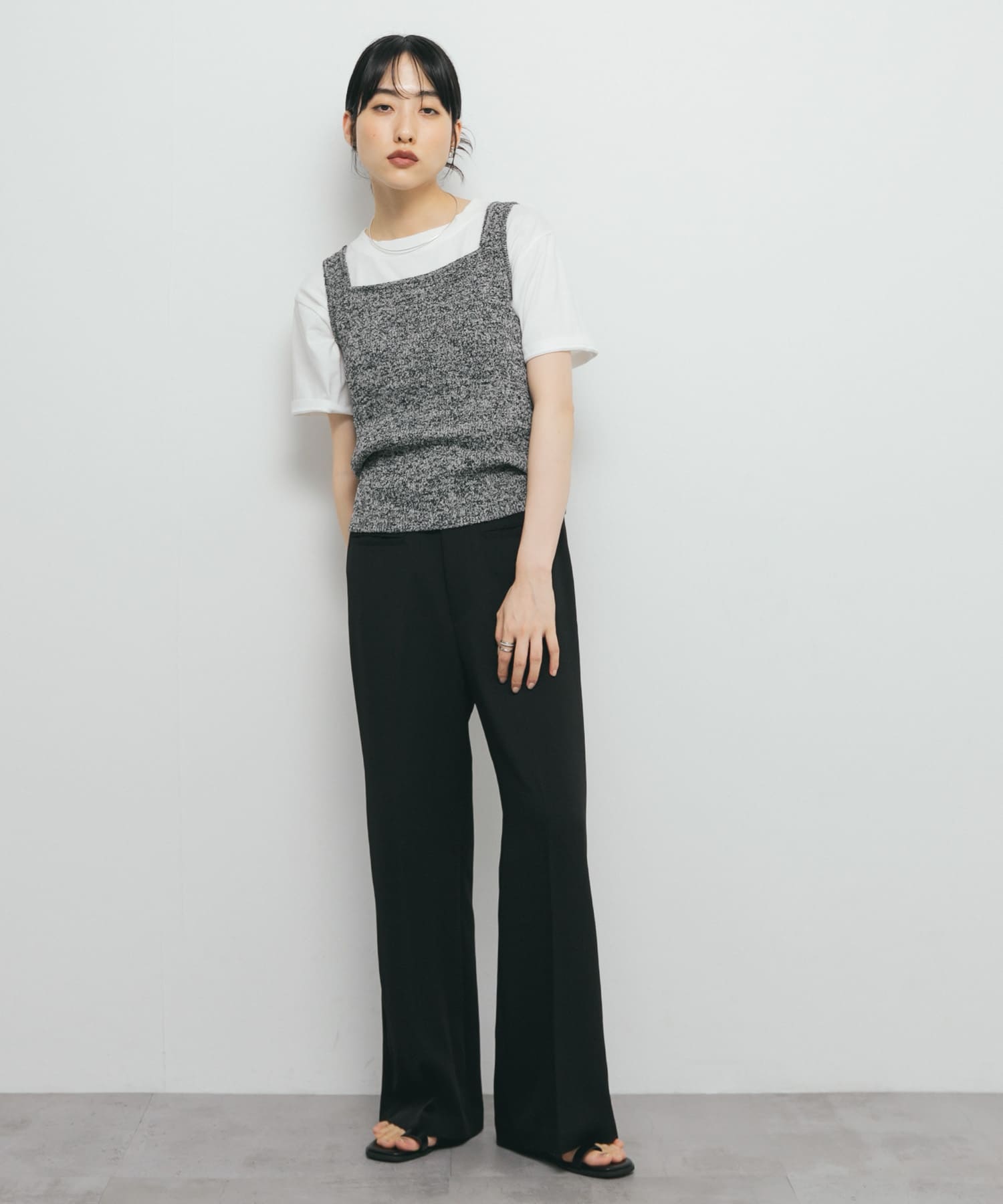 身長：160cm サイズ：one