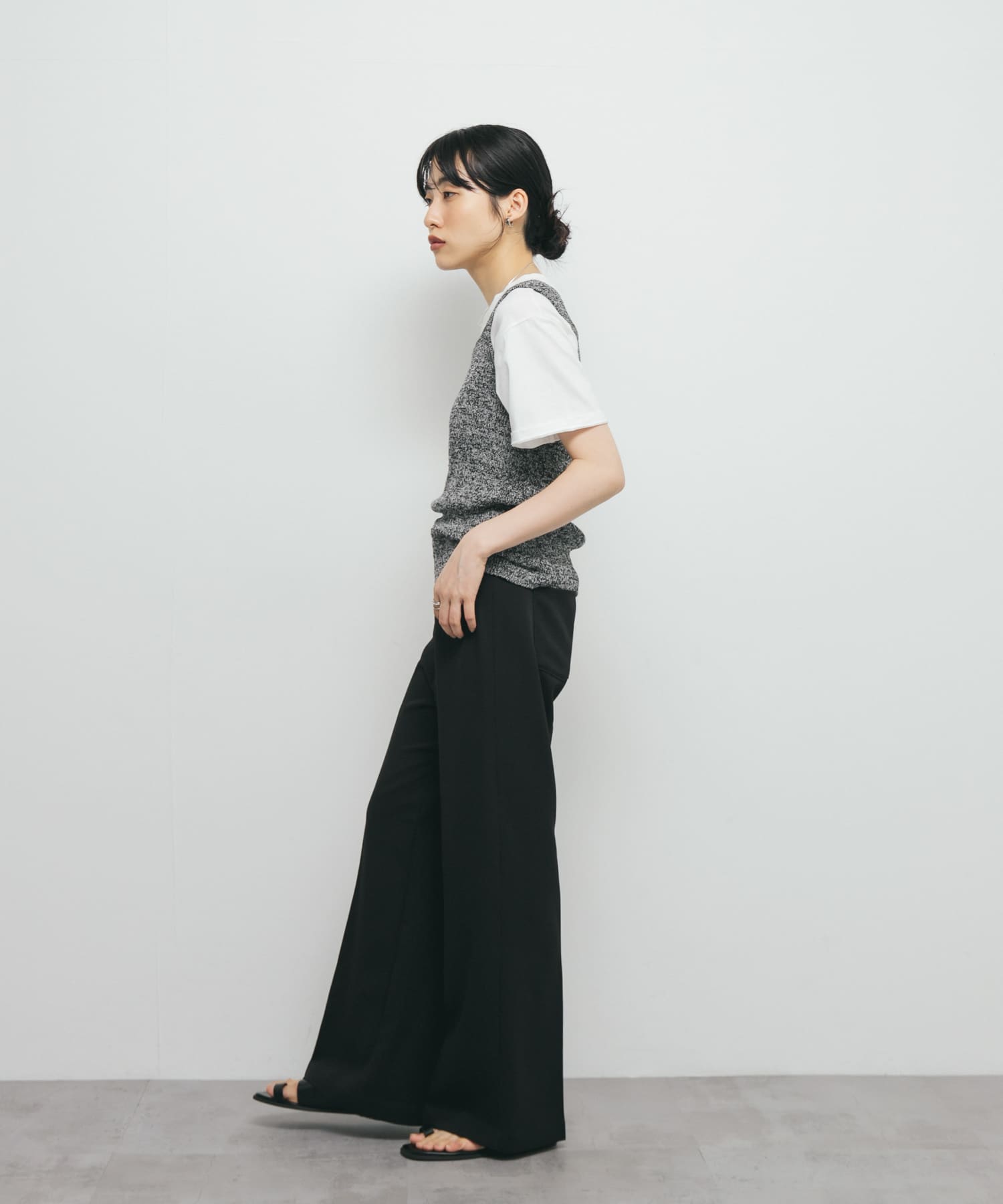 身長：160cm サイズ：one