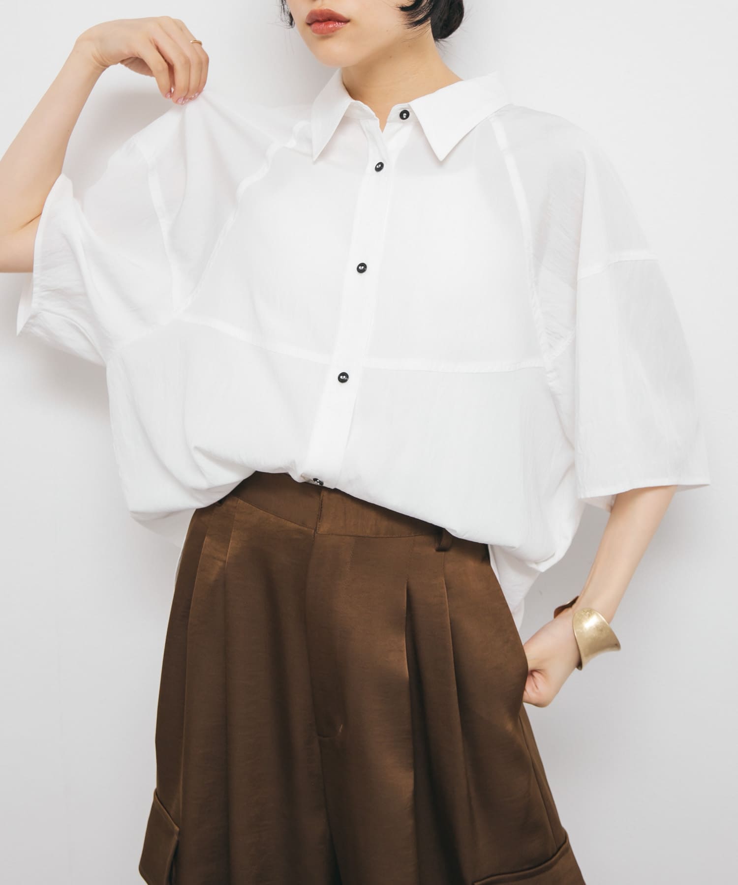 身長：160cm サイズ：one