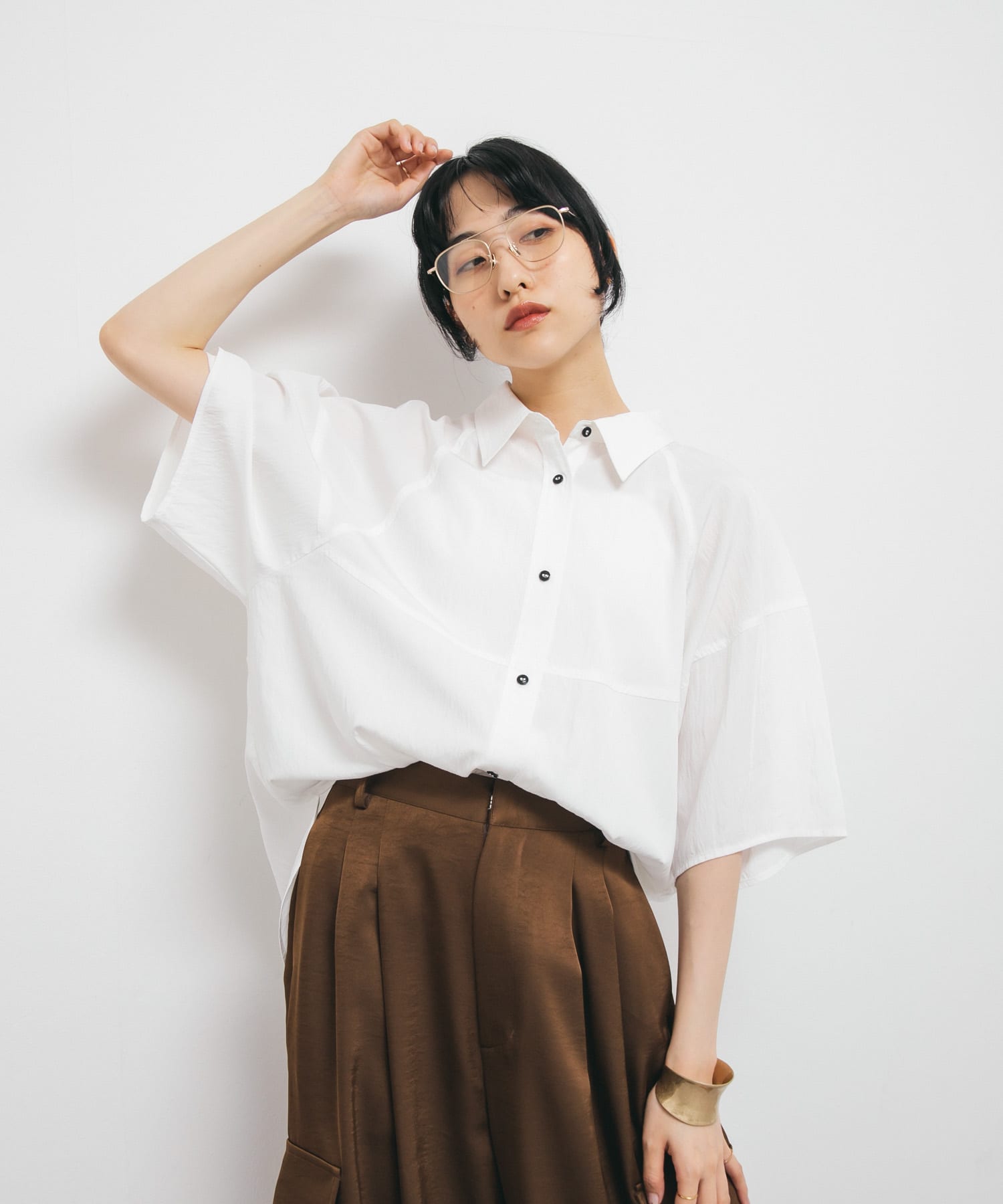 身長：160cm サイズ：one