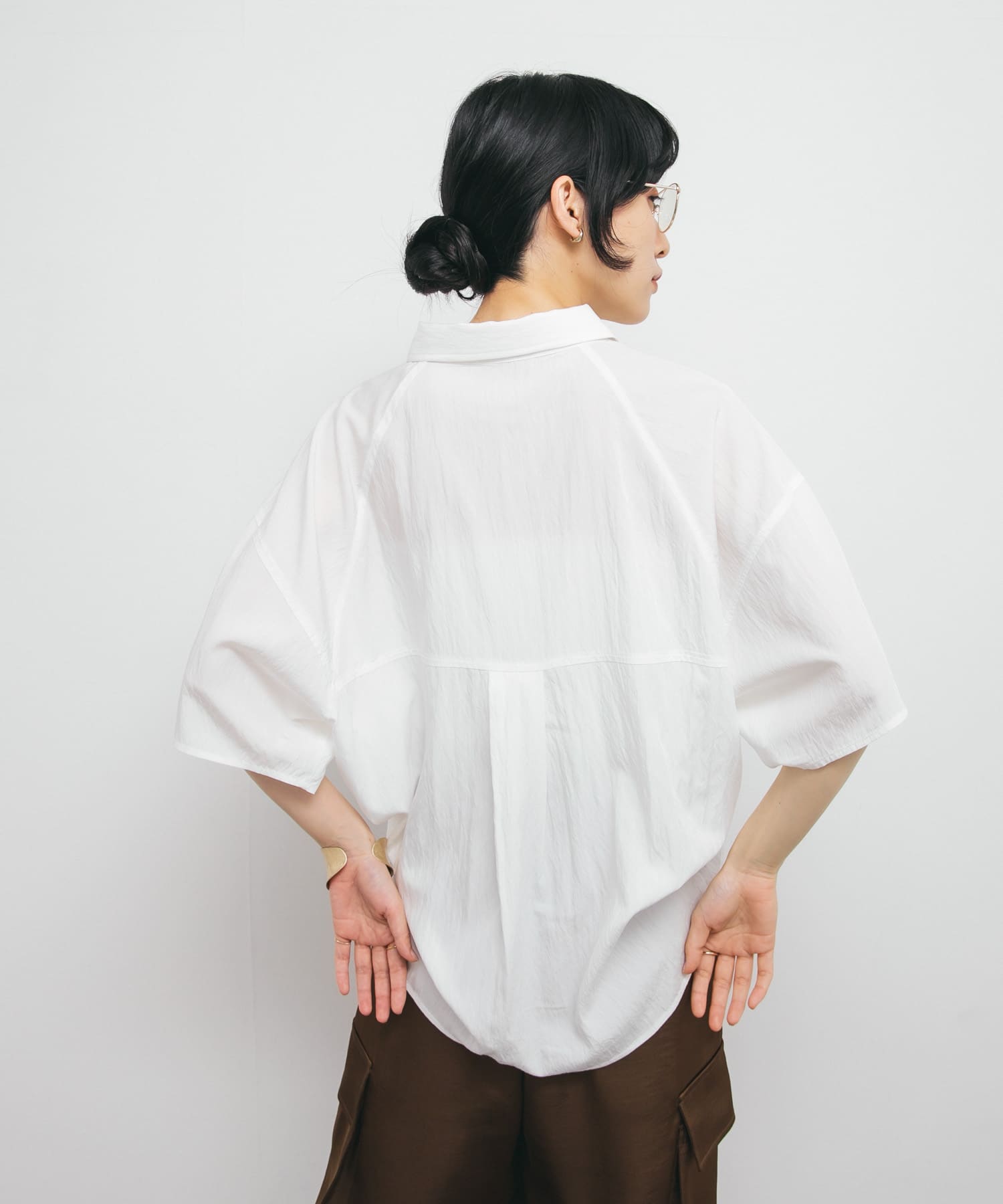 身長：160cm サイズ：one