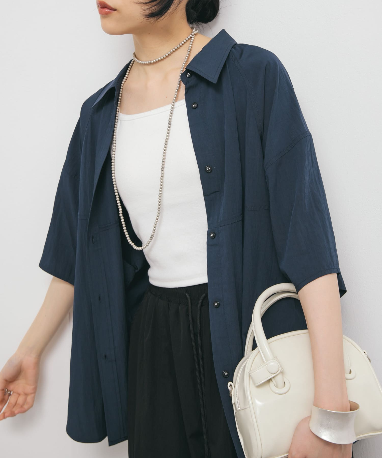 身長：160cm サイズ：one