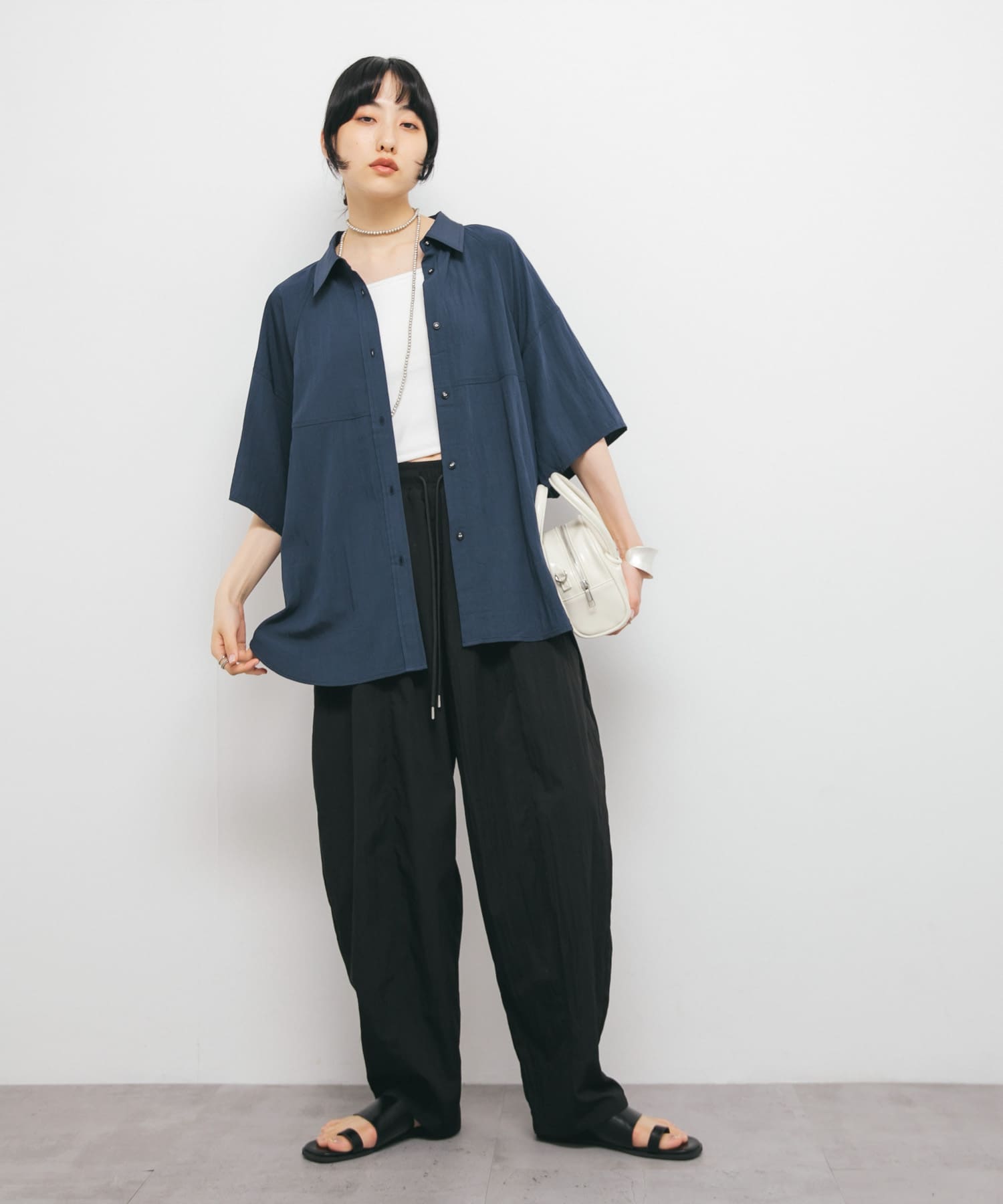 身長：160cm サイズ：one
