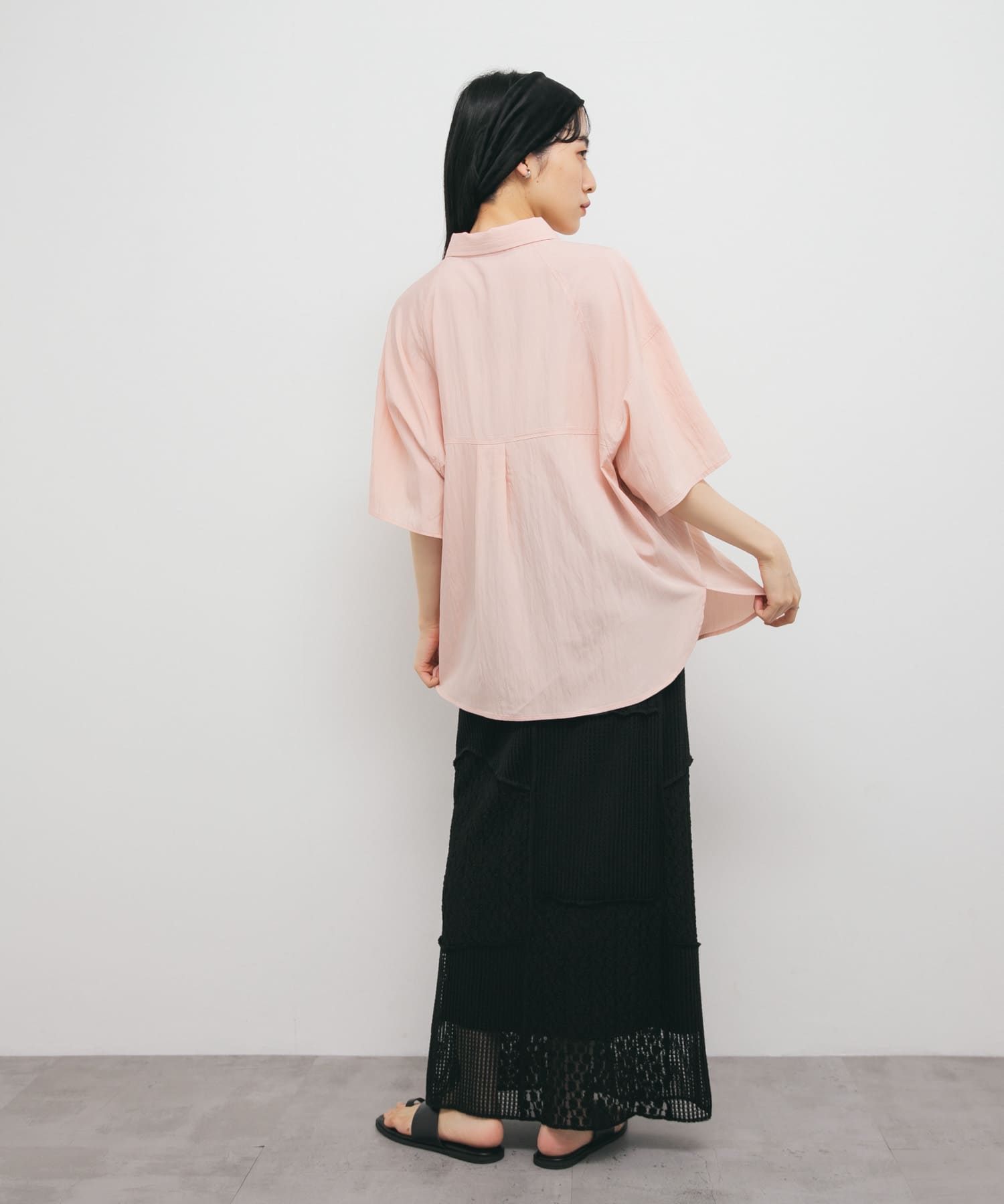 身長：160cm サイズ：one