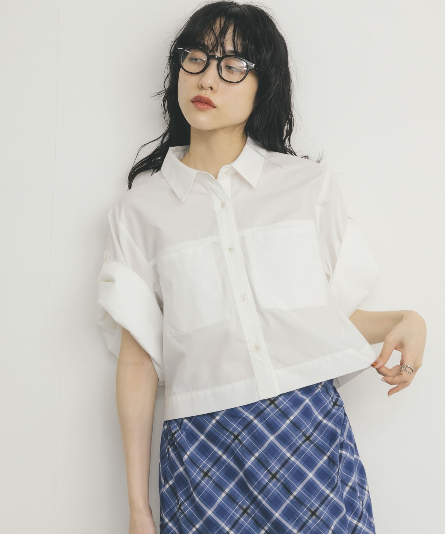 身長：160cm サイズ：one
