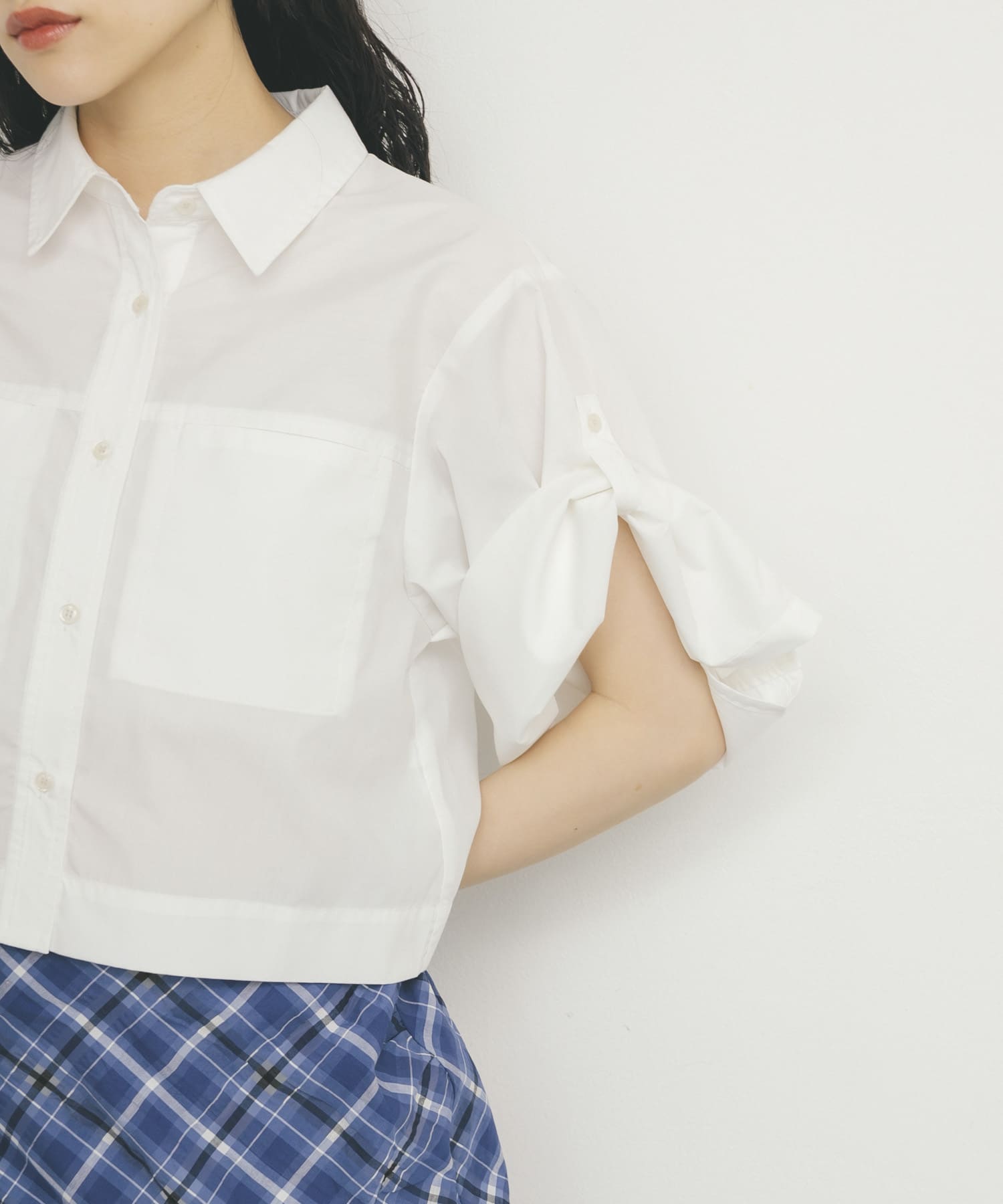 身長：160cm サイズ：one