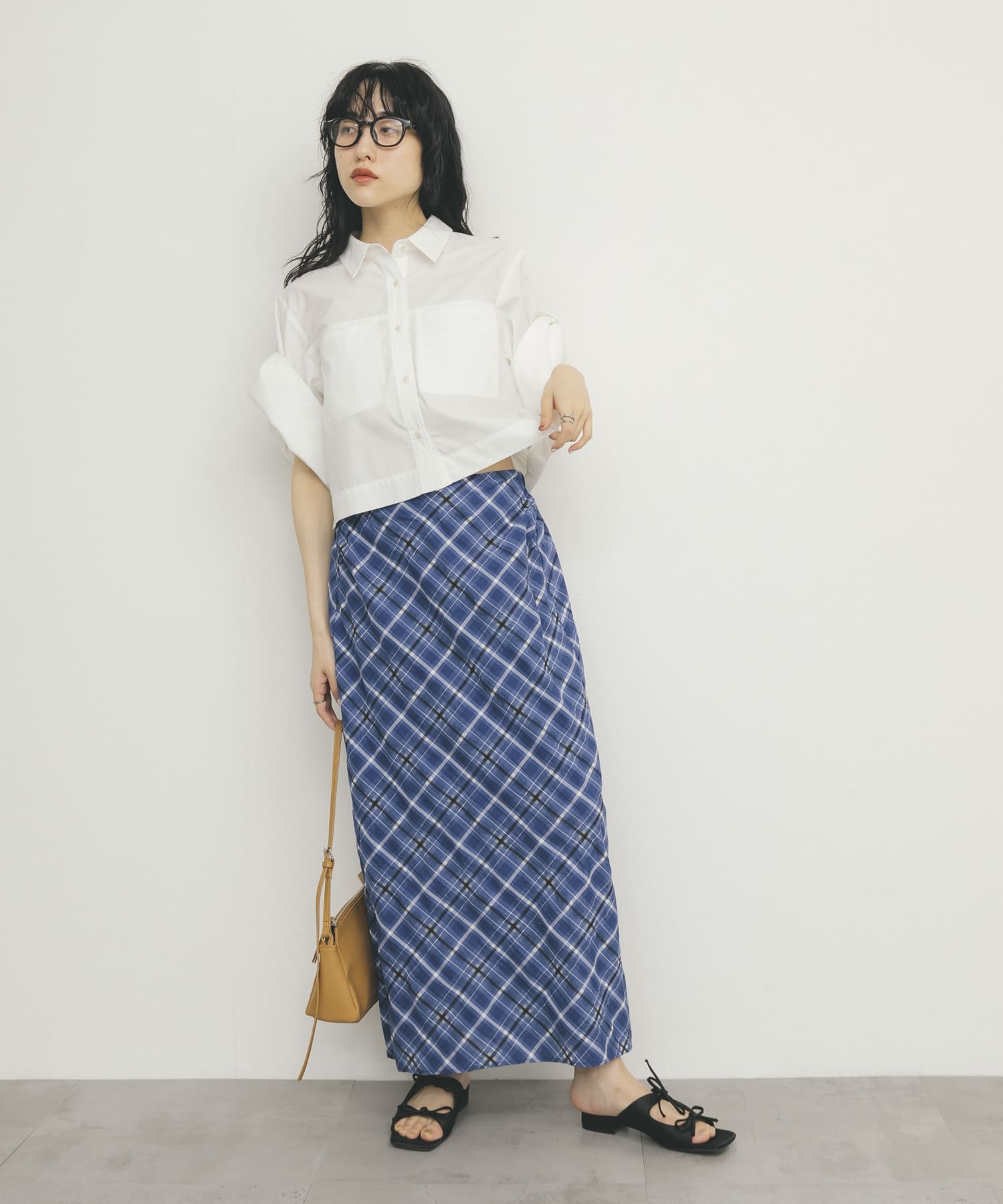 身長：160cm サイズ：one