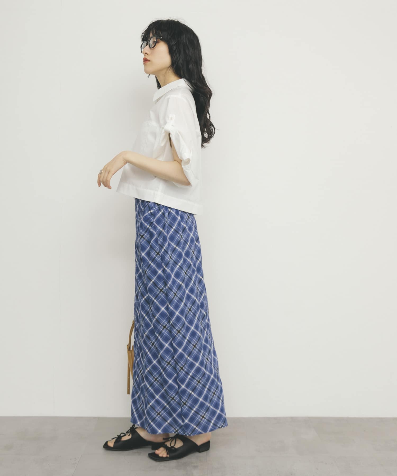 身長：160cm サイズ：one
