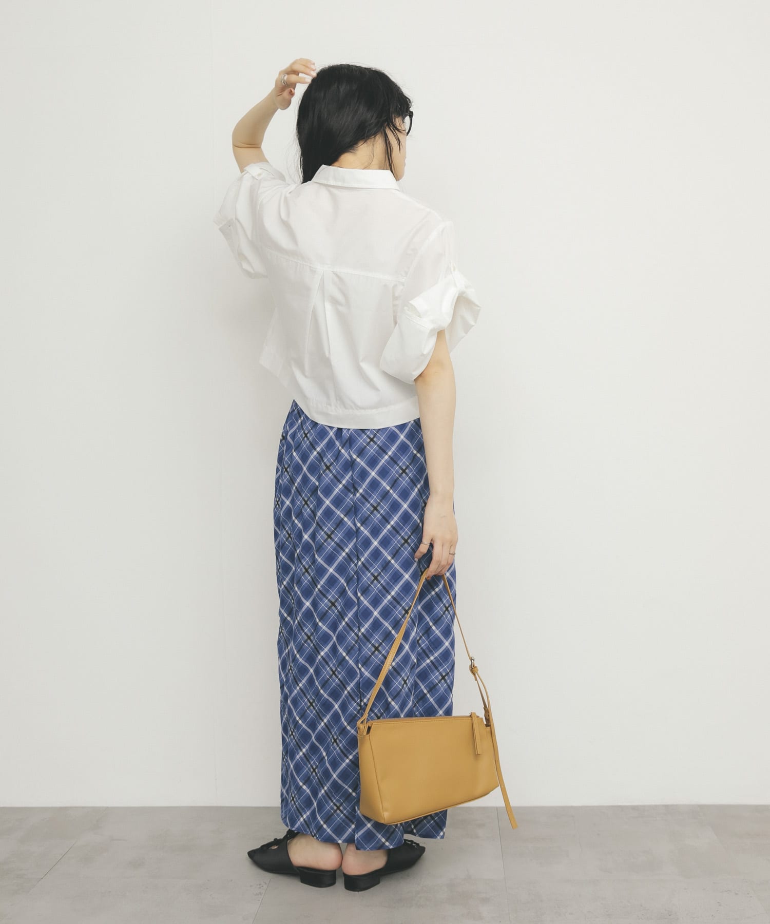 身長：160cm サイズ：one