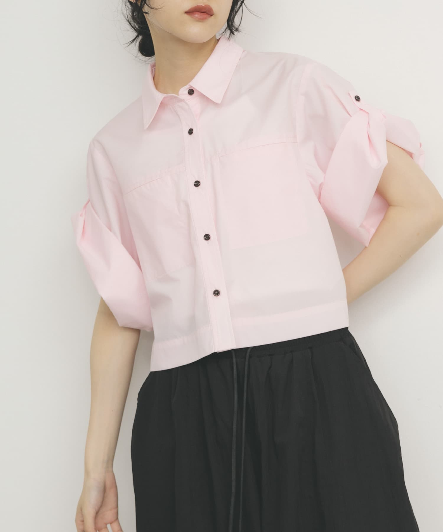 身長：160cm サイズ：one
