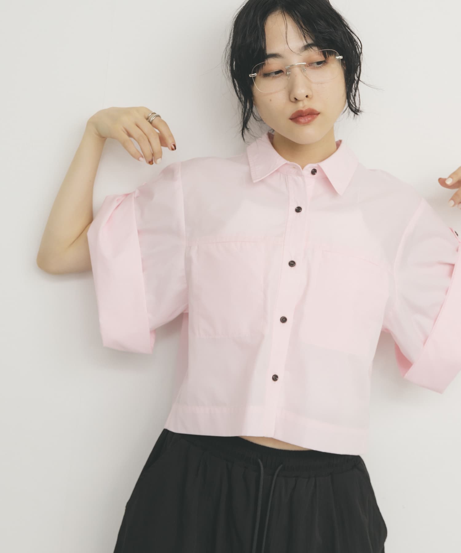身長：160cm サイズ：one