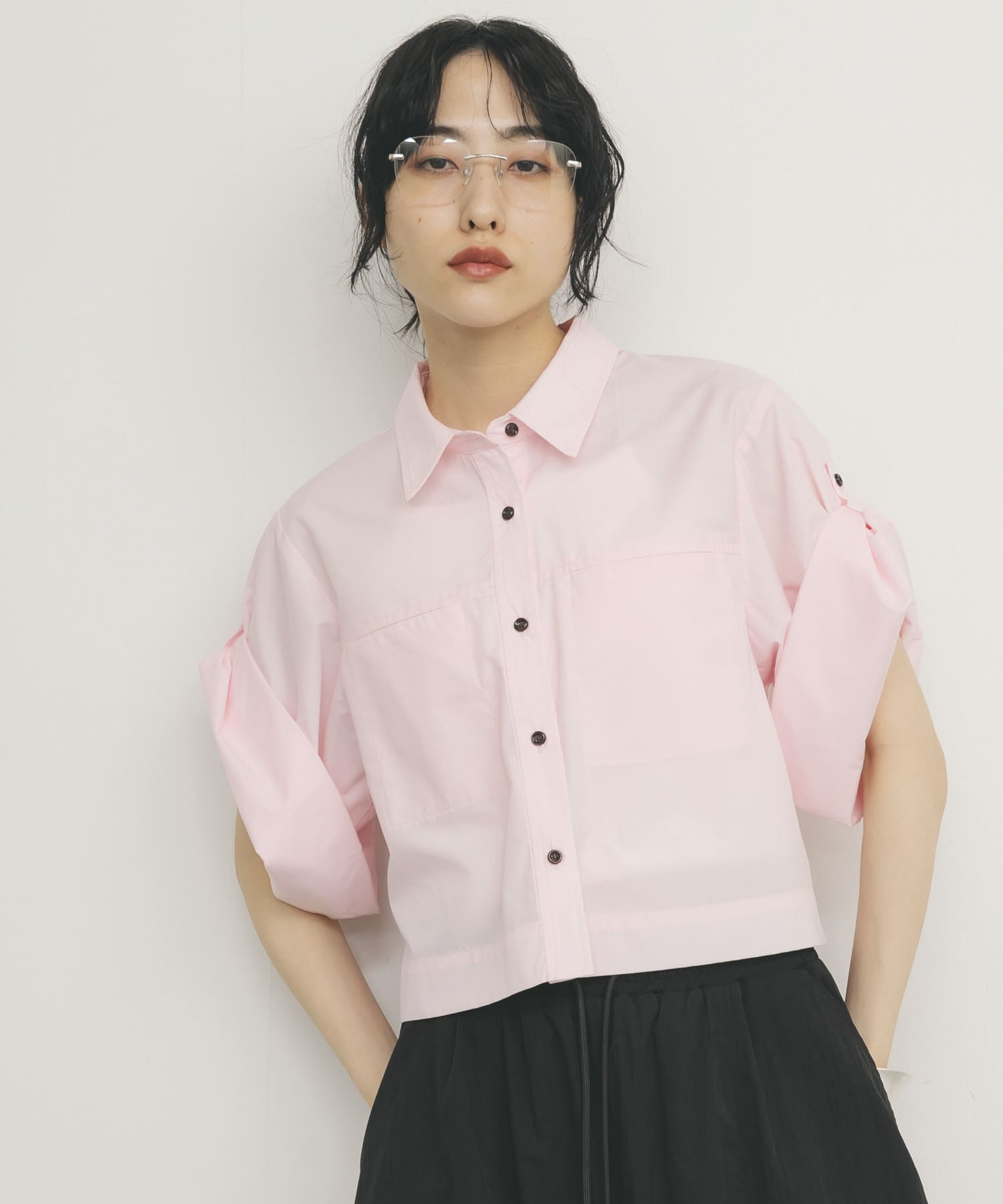 身長：160cm サイズ：one