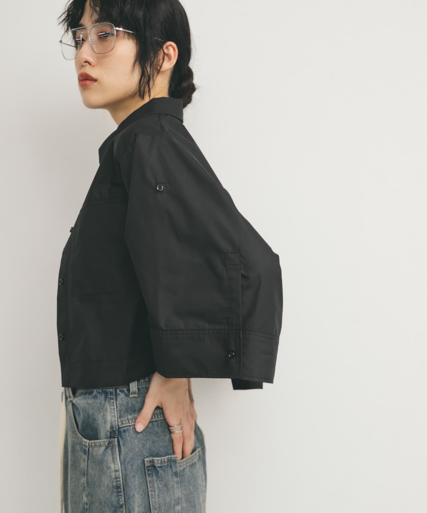 身長：160cm サイズ：one
