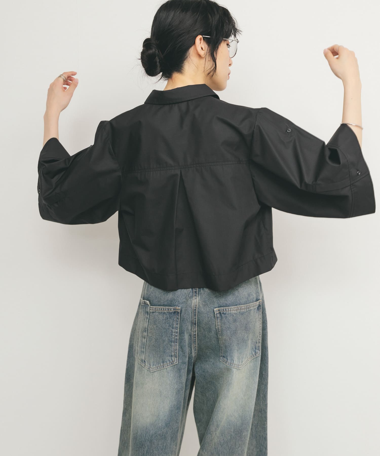 身長：160cm サイズ：one