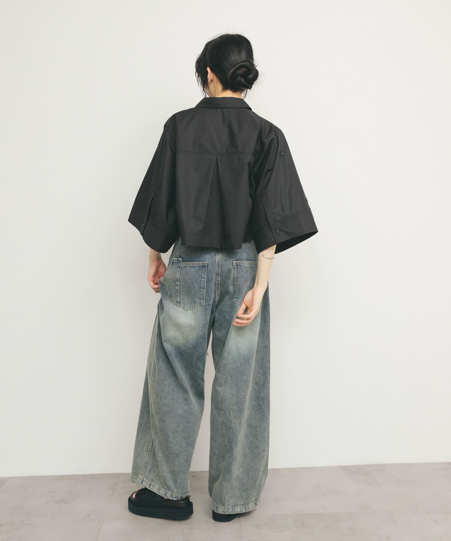 身長：160cm サイズ：one