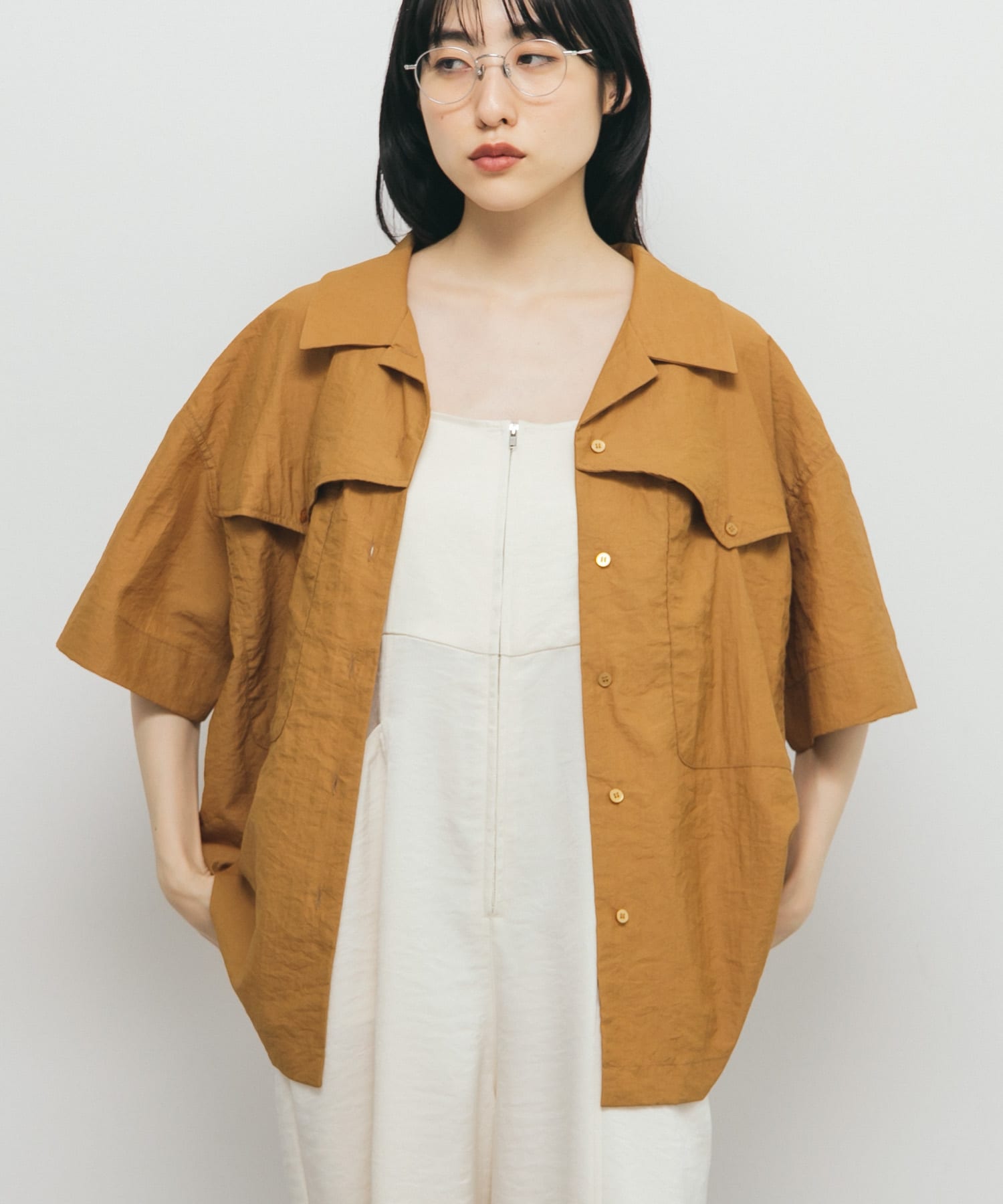 身長：160cm サイズ：one