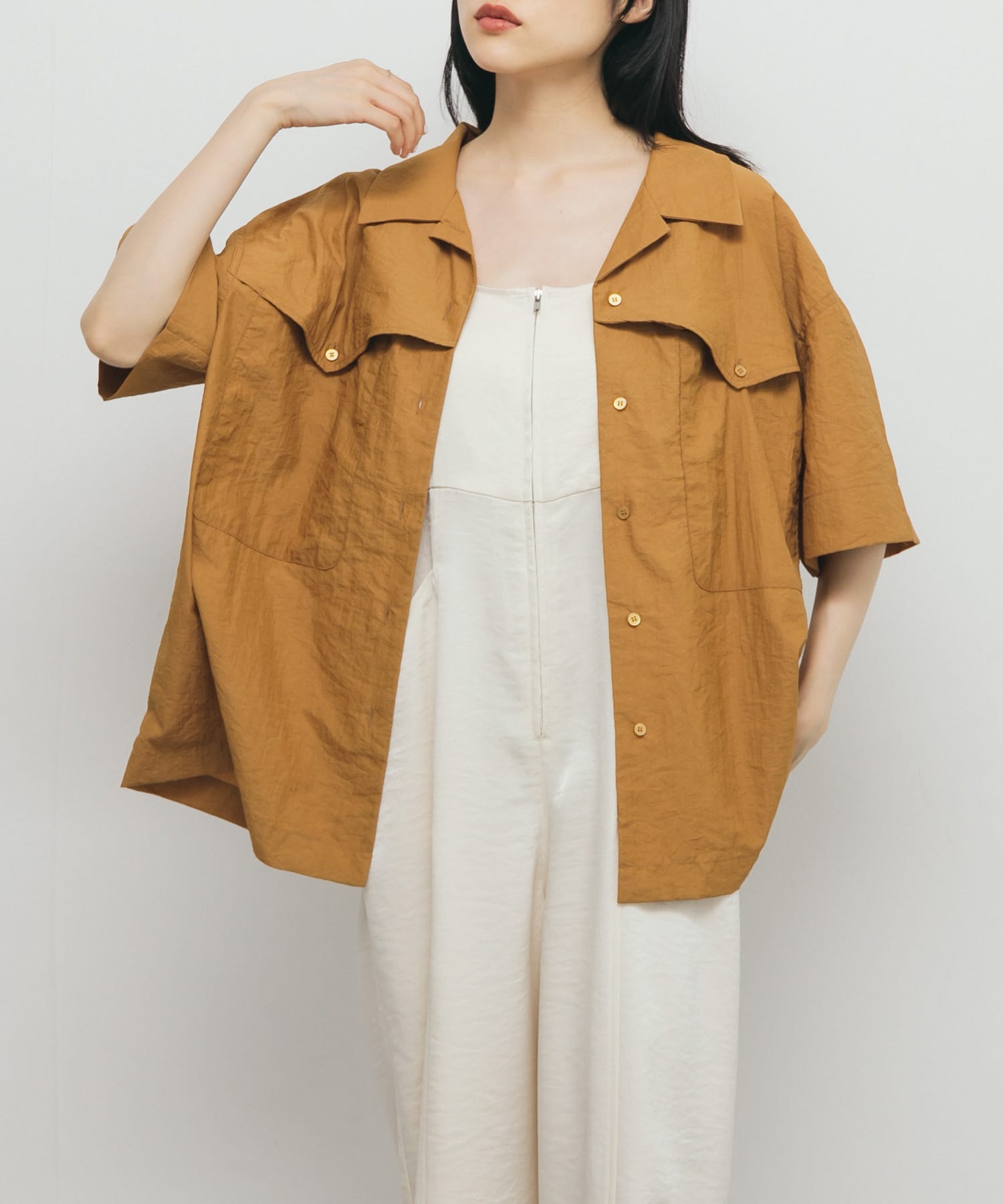 身長：160cm サイズ：one