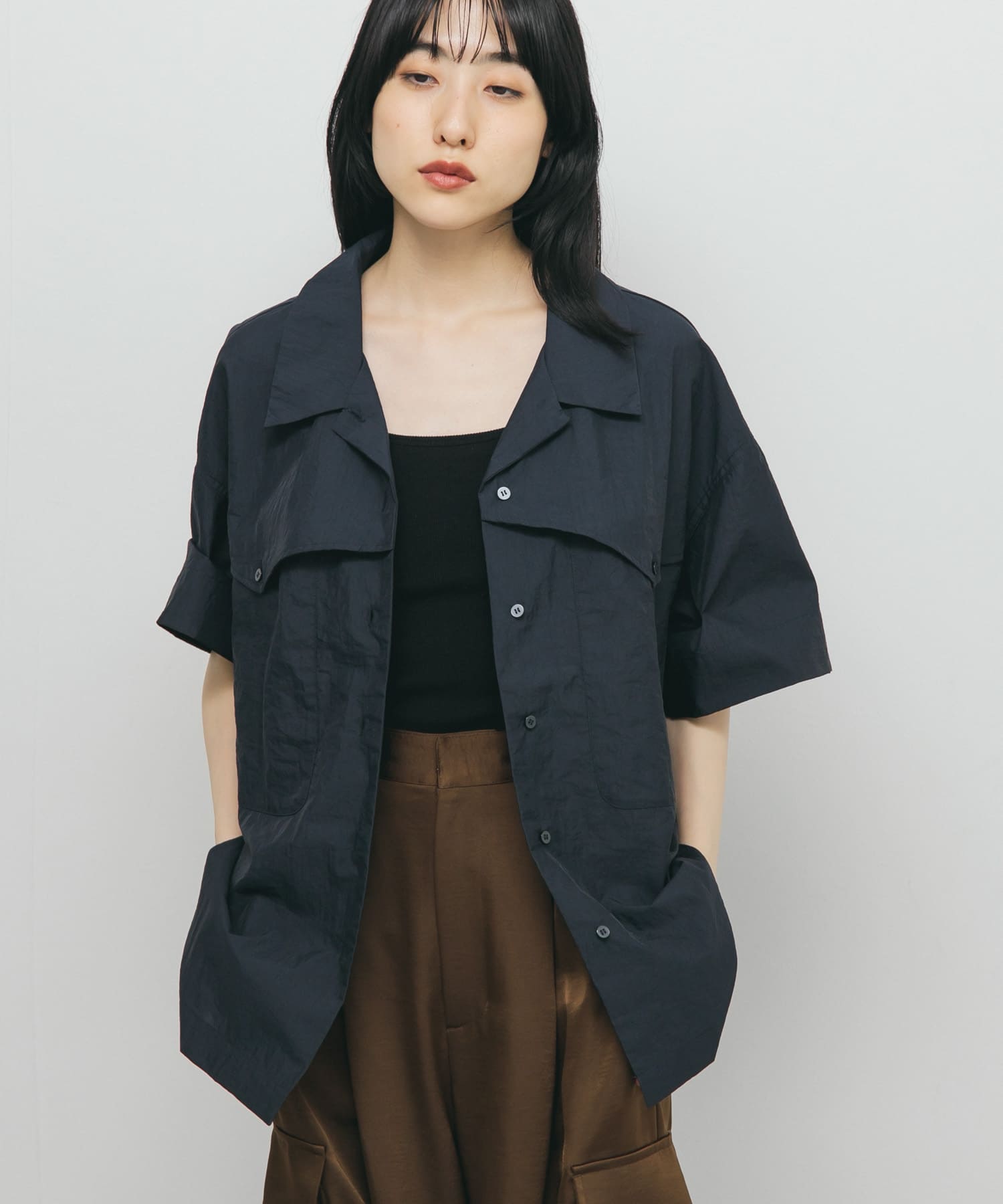身長：160cm サイズ：one
