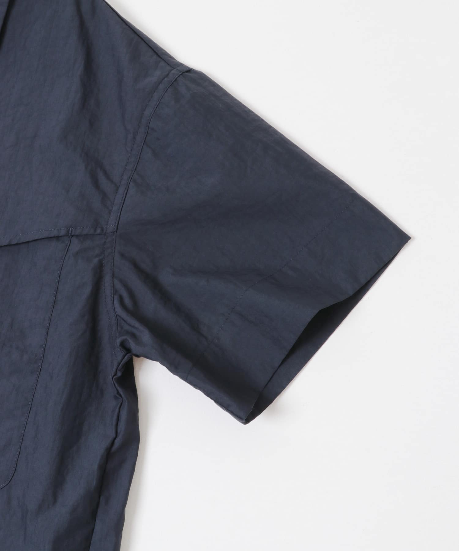 ポケットデザインルーズシャツ NAVY one