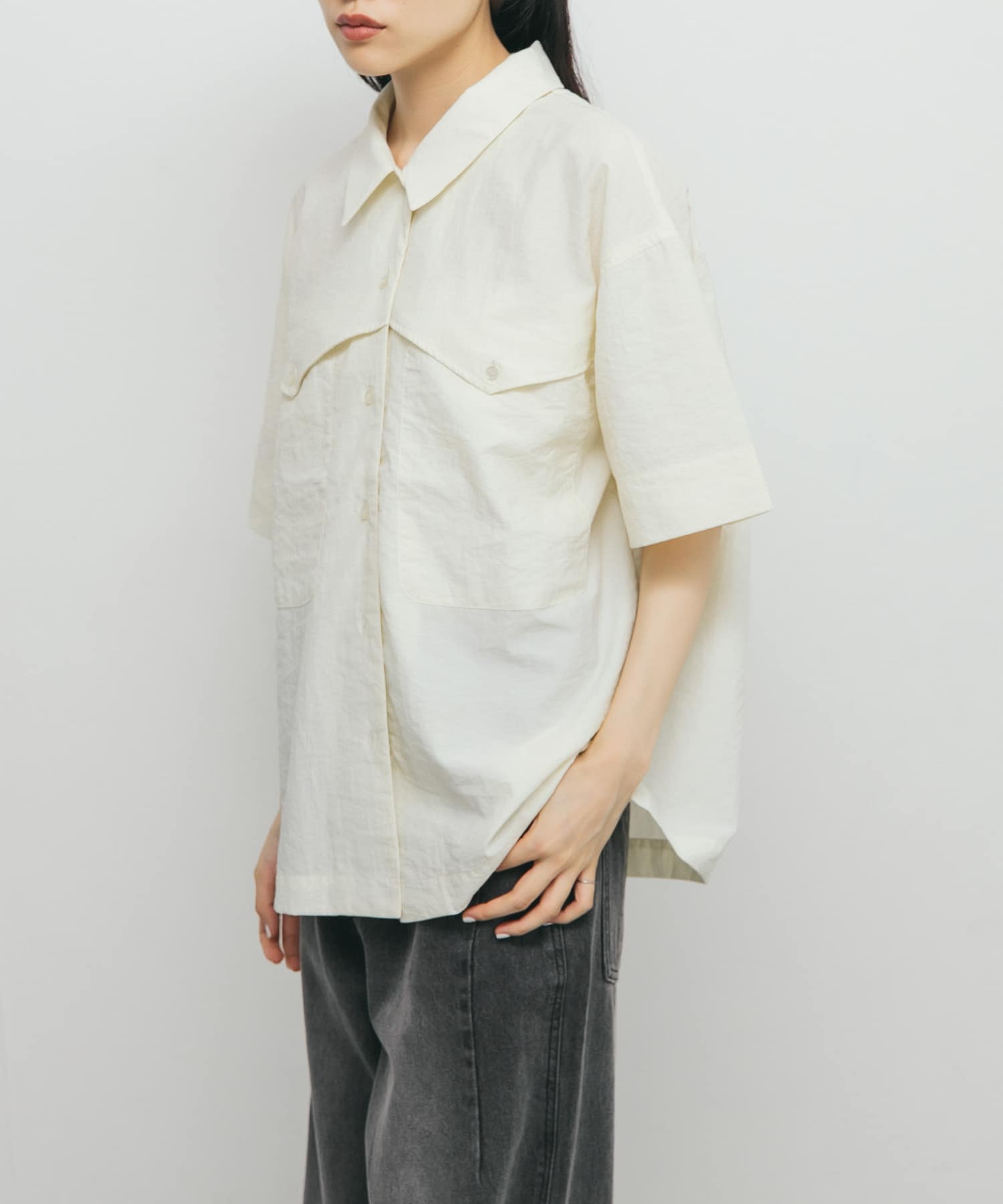 身長：160cm サイズ：one